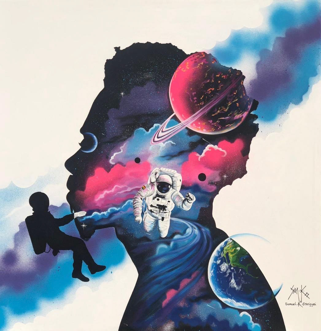 In My Dreams | $2000 | Artist: Samuel O. Kumah