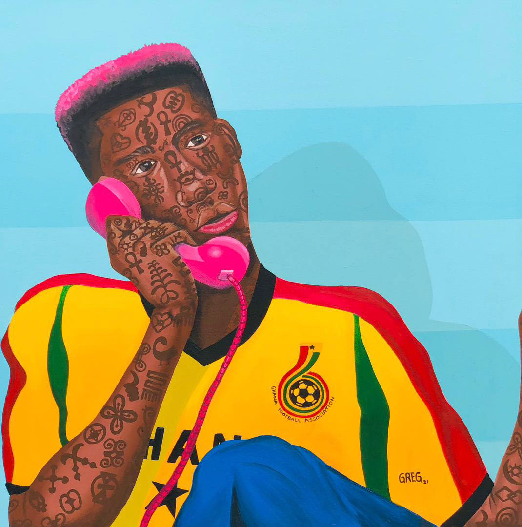 Home Sweet Home | $2000 | Artist: Gregory A. Kumah