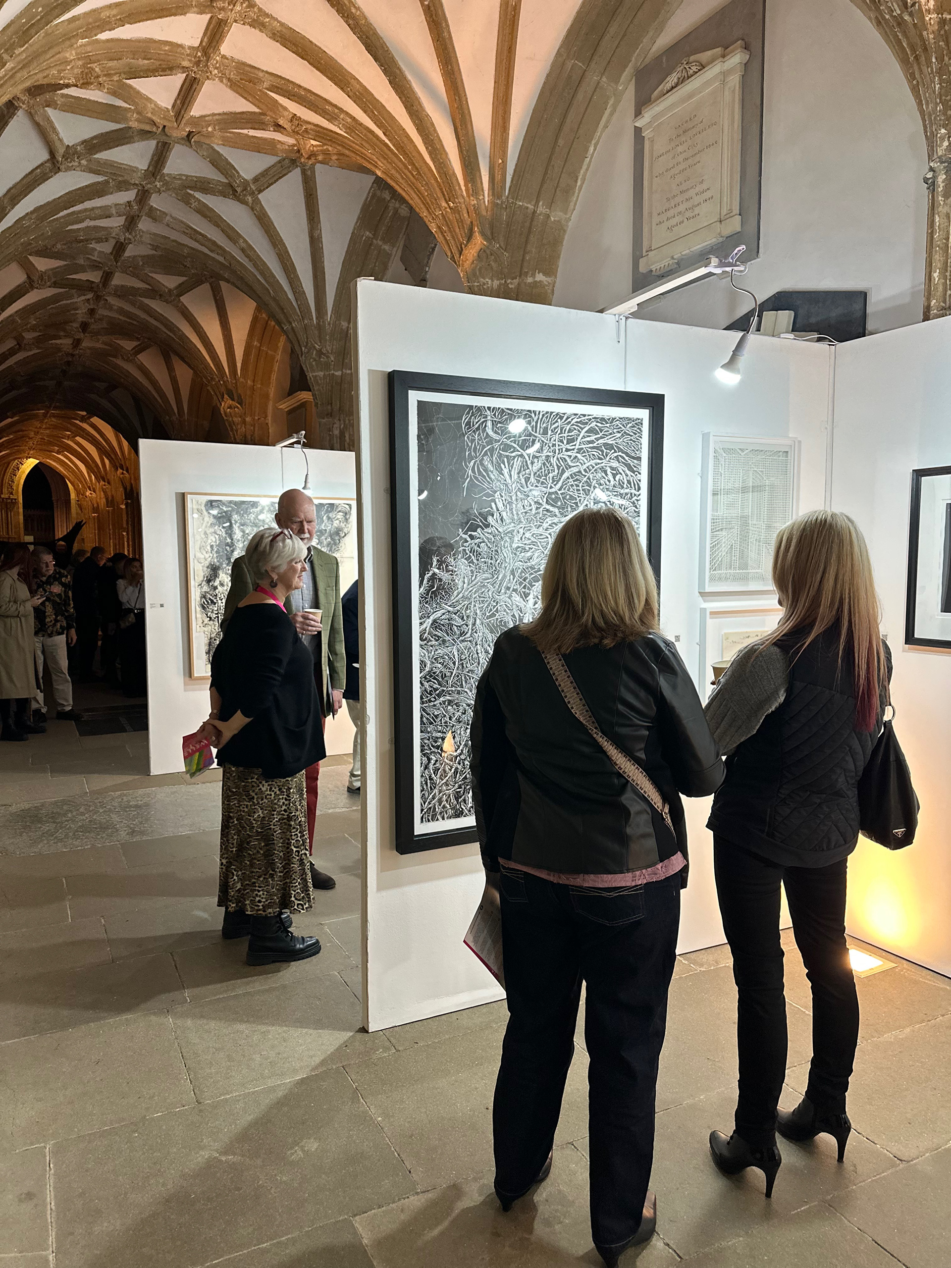 “Wells Cathedral nave installation during WAC 2025