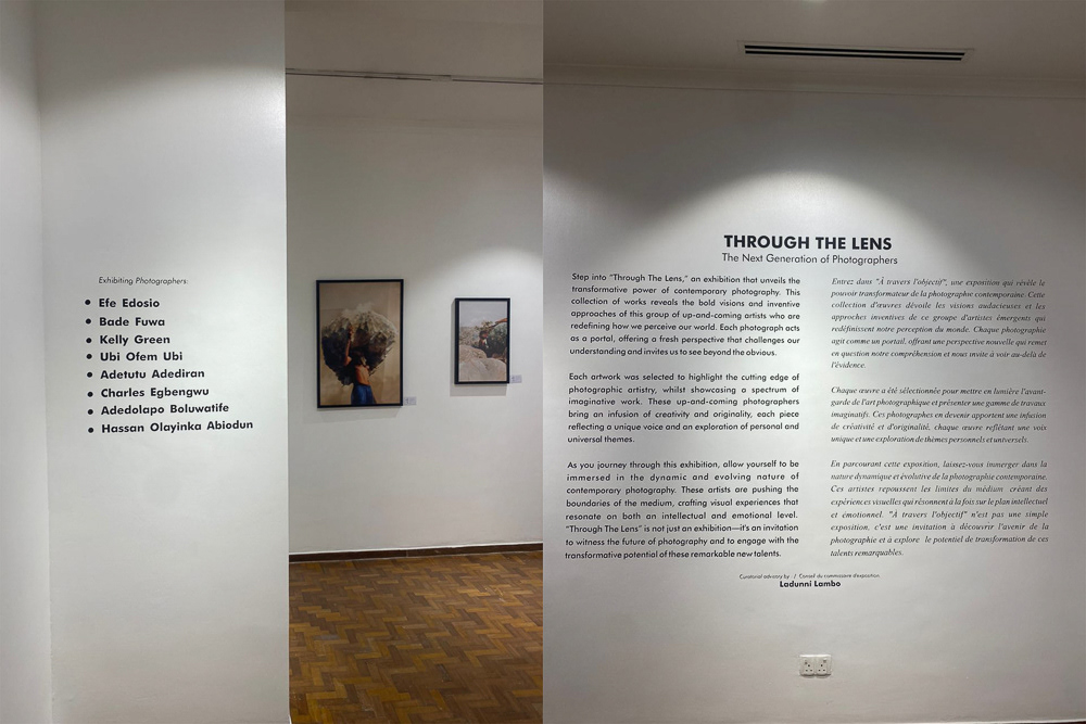 Through the Lens Show, Alliance Française du Lagos, Lagos, Nigeria. 2024