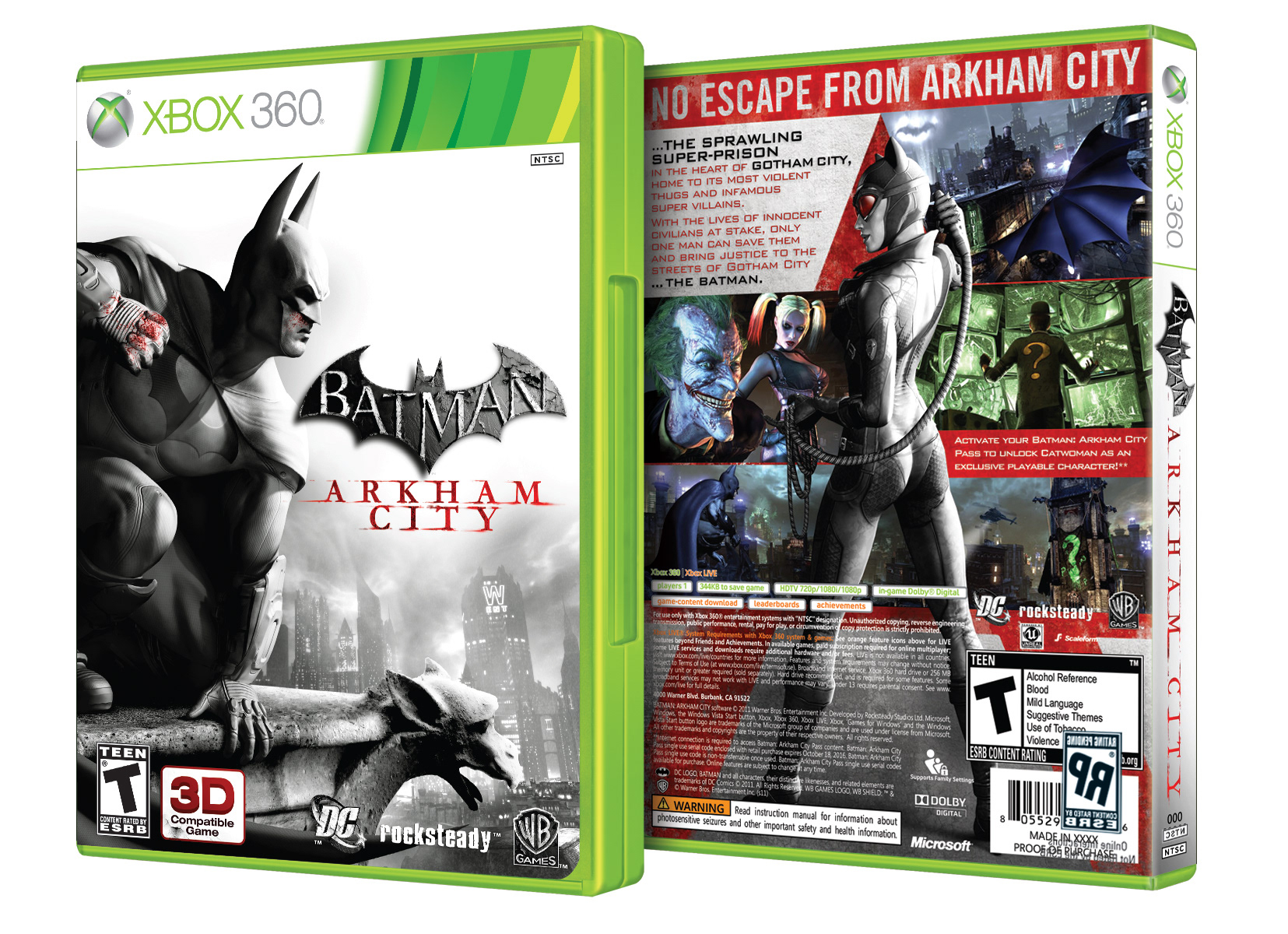 INSTRUCTION BOOKLET - Batman: Arkham City