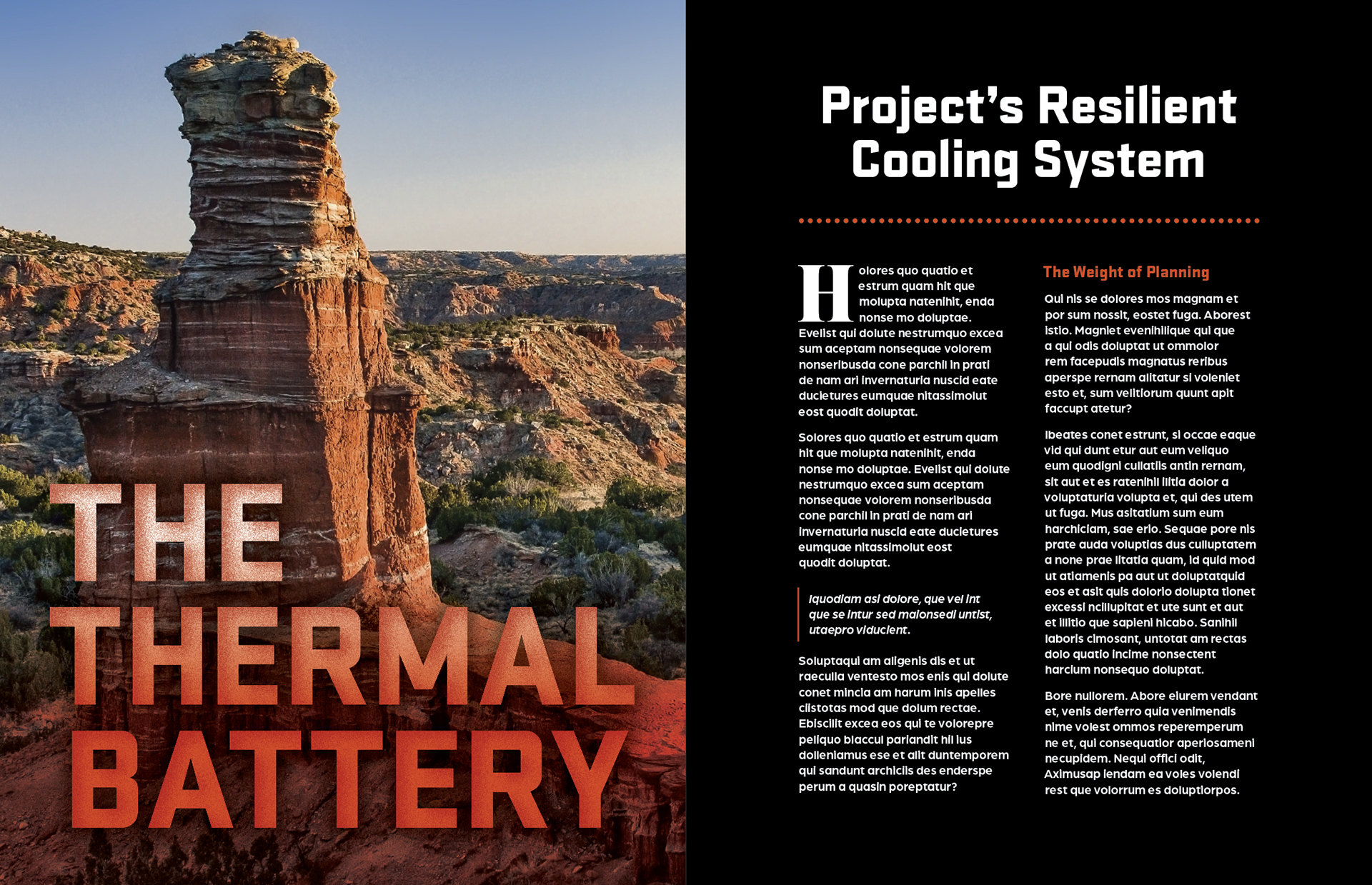 Project Magazine Spread