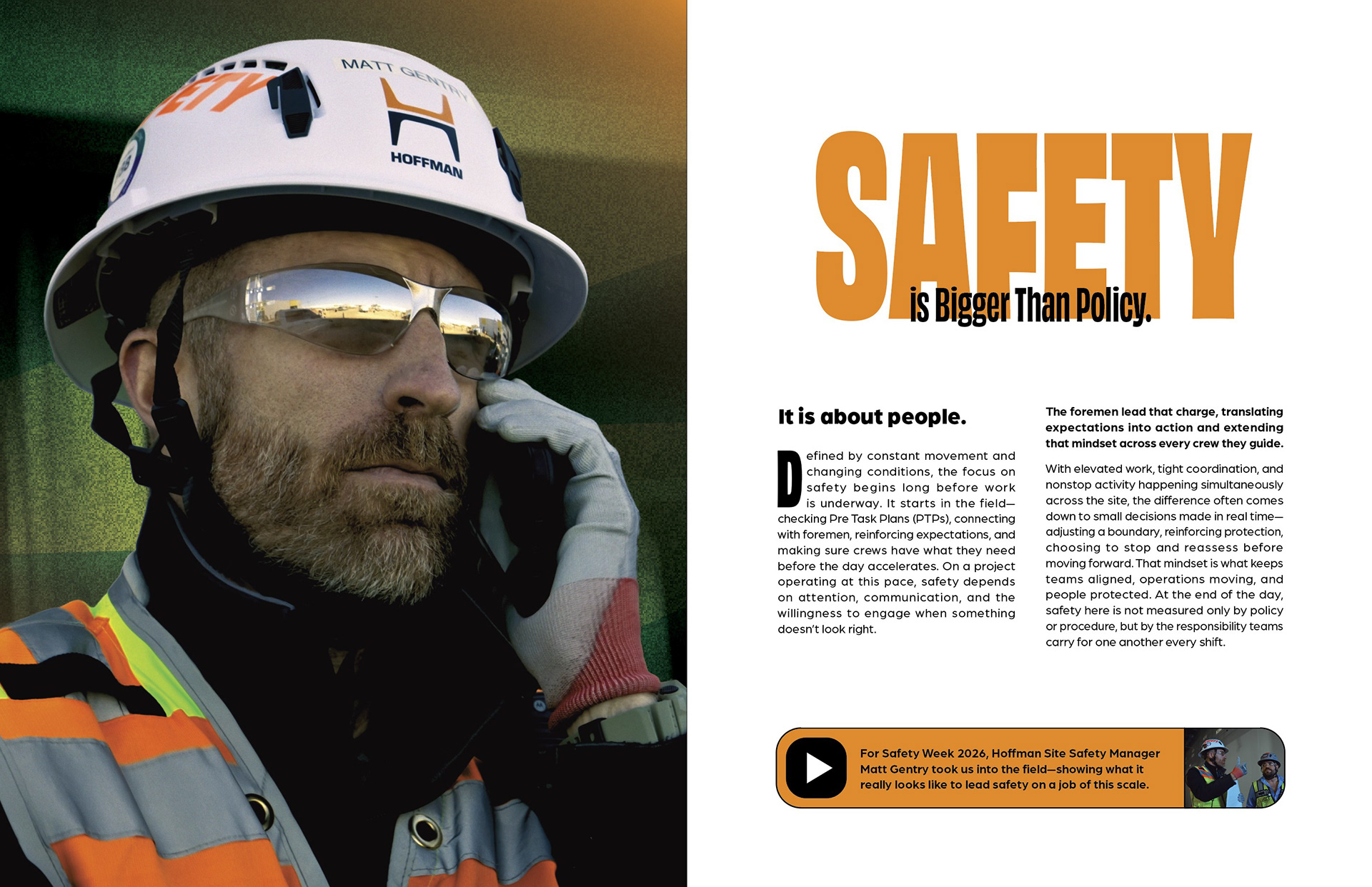 Project Magazine Spread
