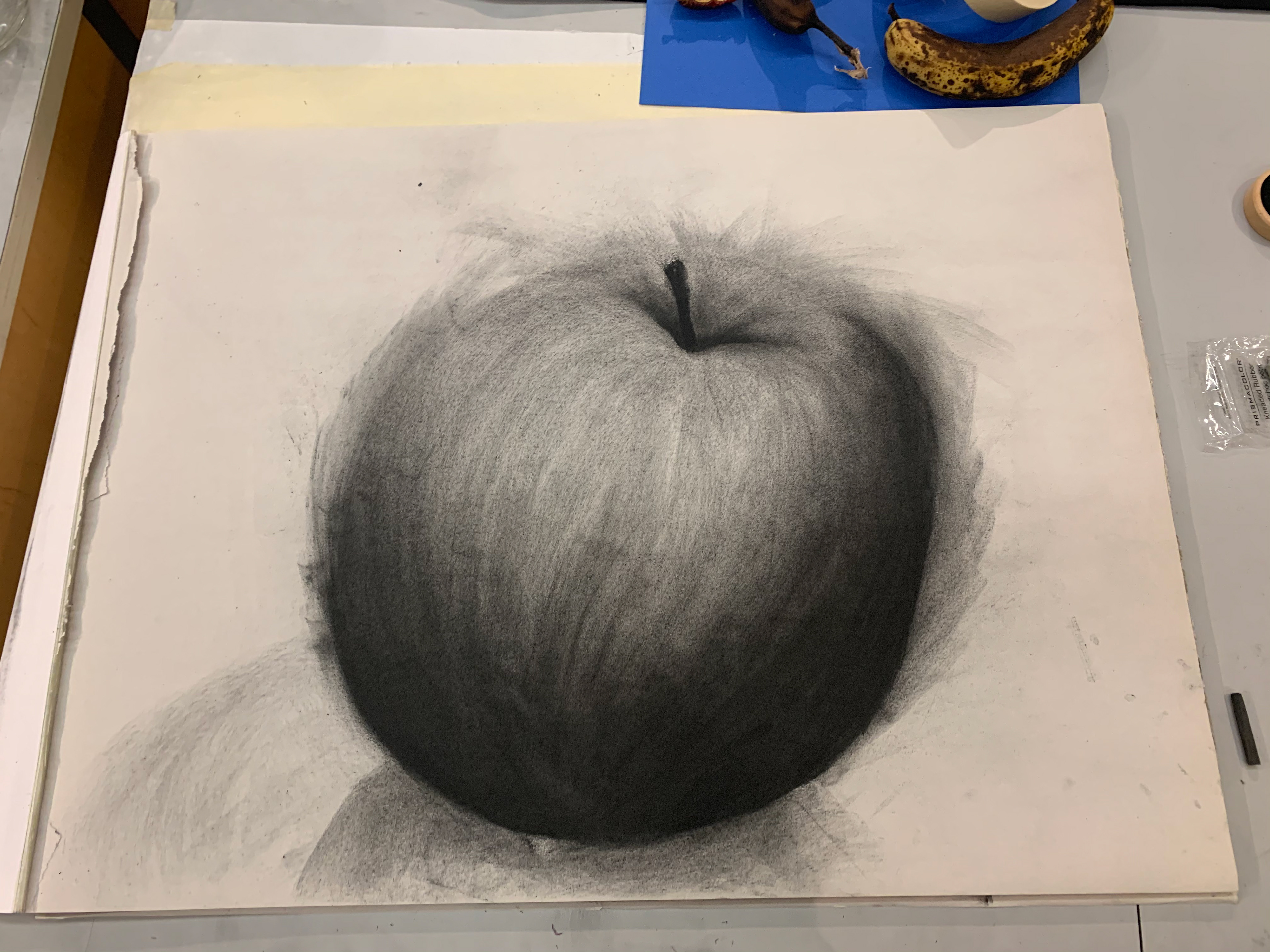 Charcoal Fruit Study