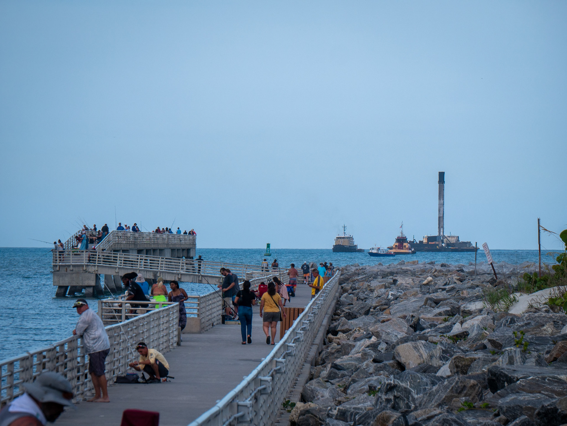 SpaceX Booster return