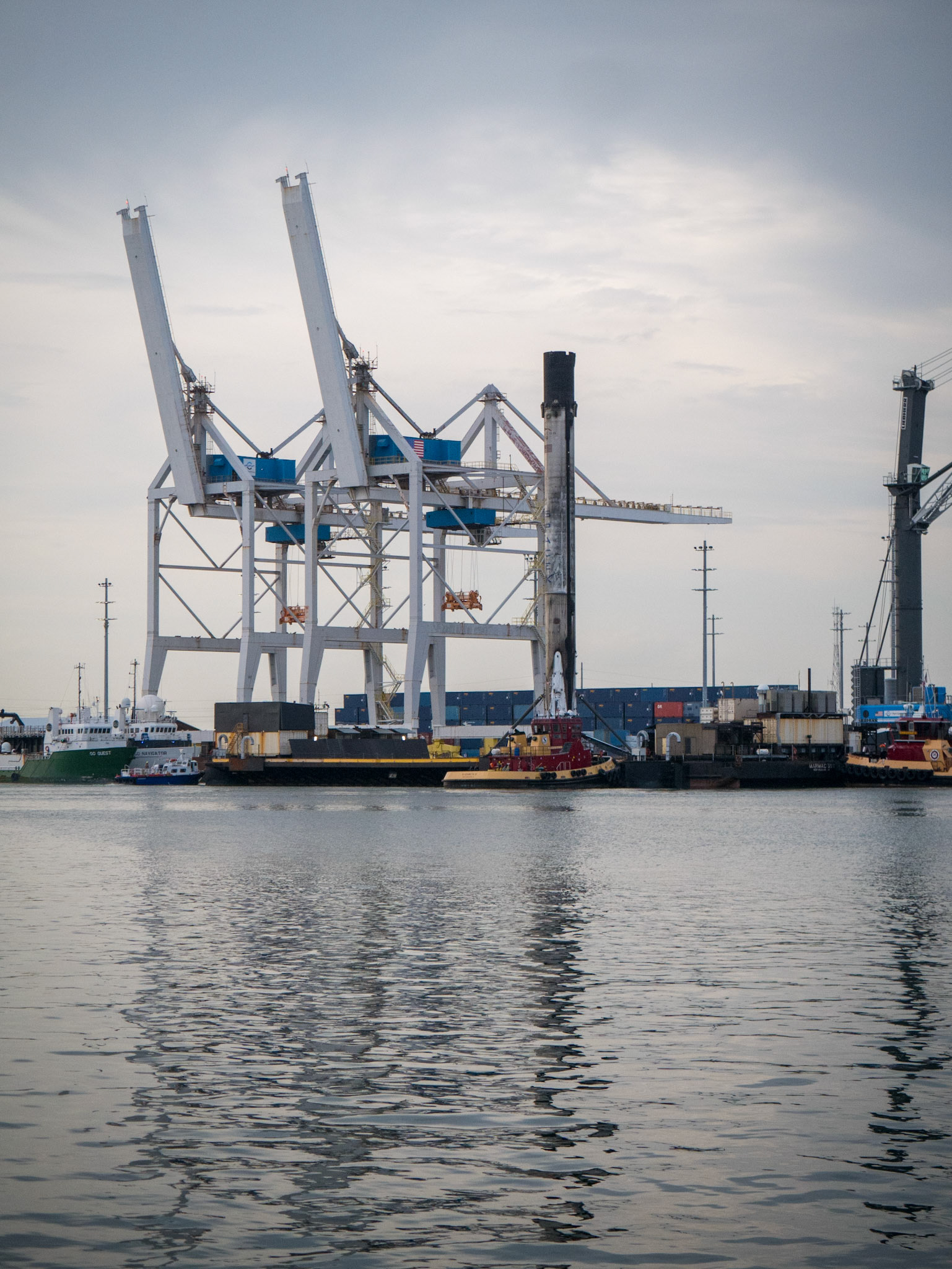 SpaceX Booster return