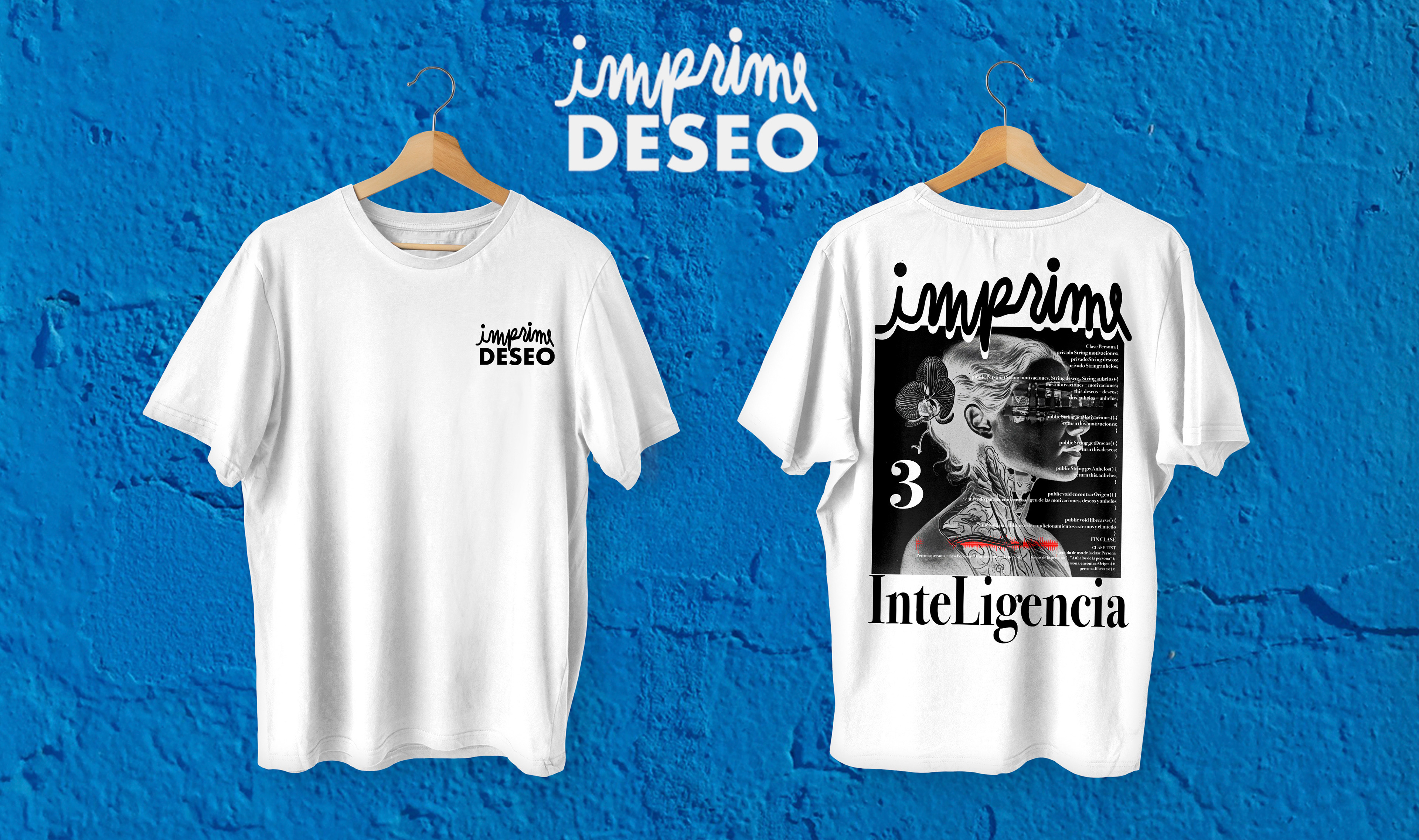 IMPRIME DESEO Remeras amuleto impresas en serigrafía. Serie de remeras inspiradas en las musas del proyecto Imprime Deseo. Cada diseño representa una virtud transformadora: libertad, fortaleza, inteligencia, templanza, abundancia, poder o alegría. Las remeras están disponibles en color blanco o negro, en varios talles unisex. Están estampadas artesanalmente en serigrafía sobre algodón. Edición limitada.