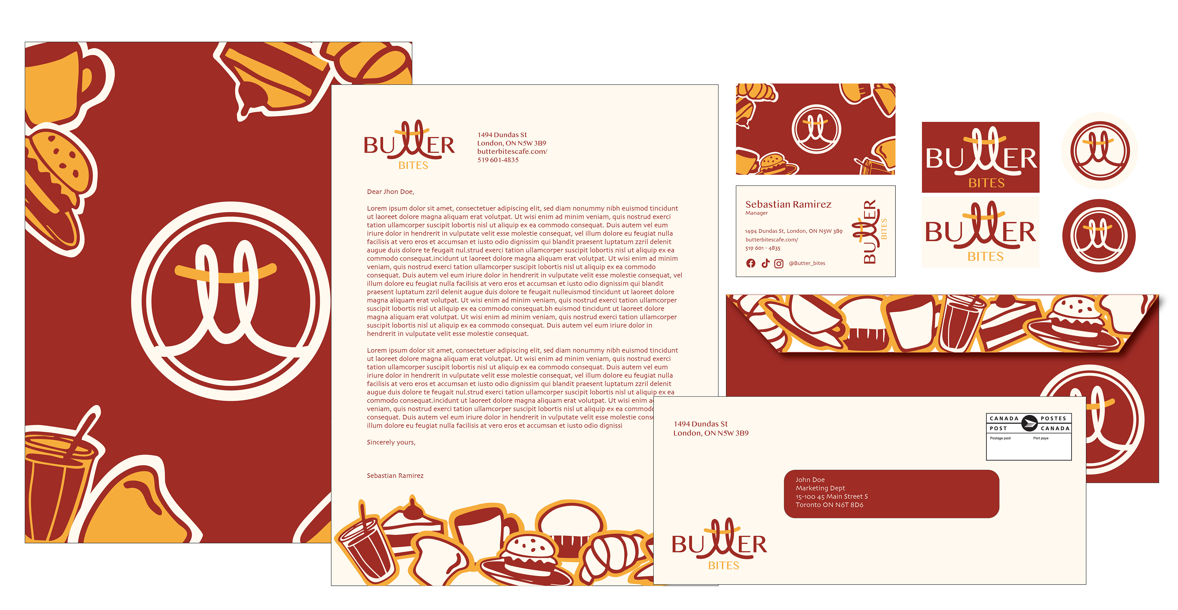 Organize Layout of Branding Elements