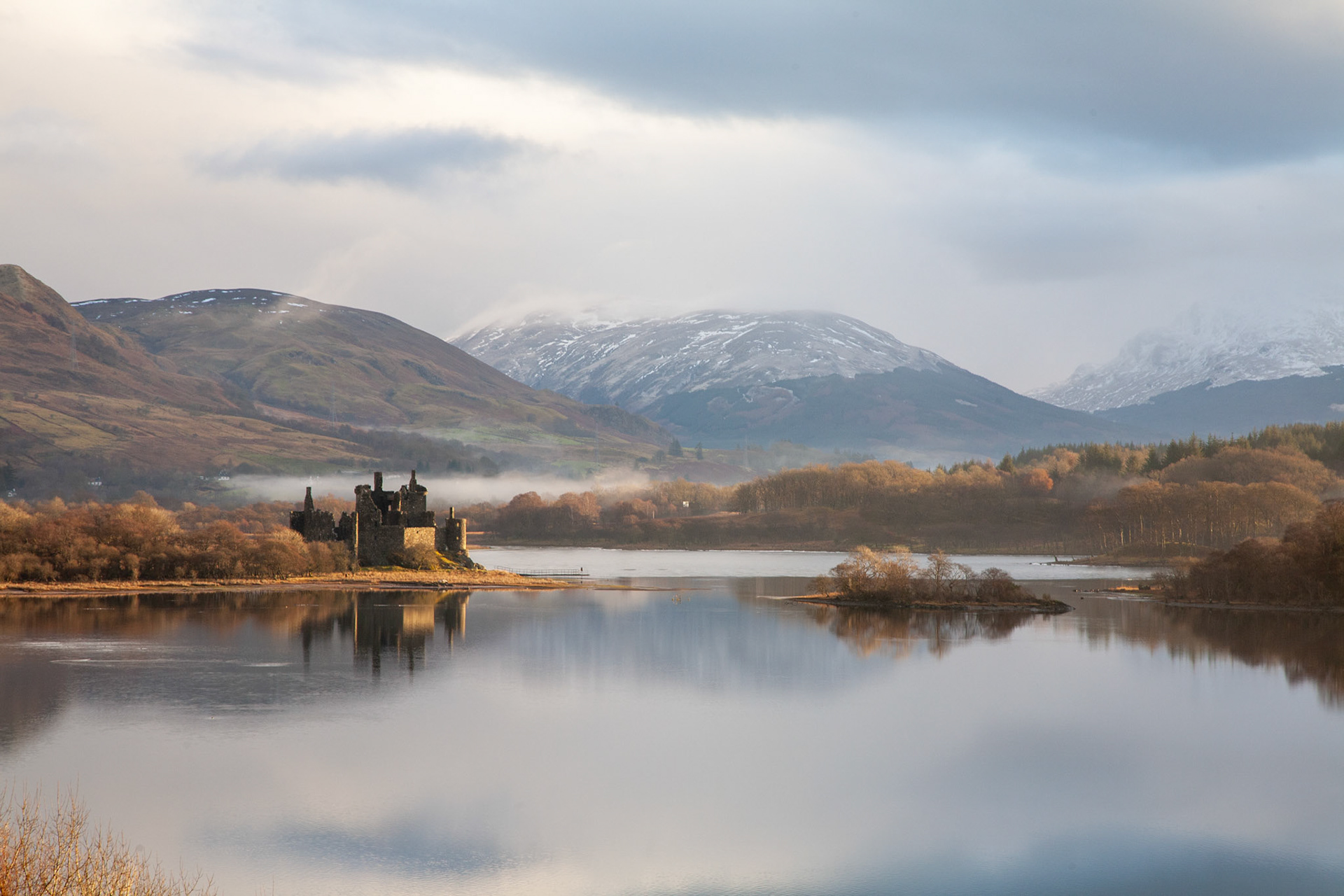 Loch Awe in Argyll and Bute, Scotland