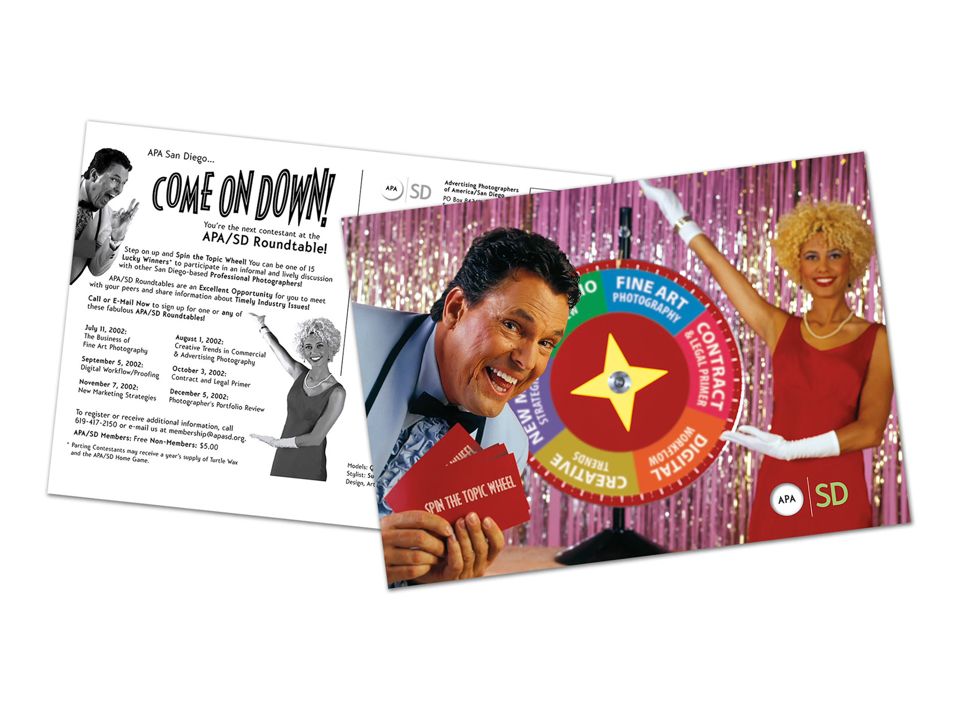 Postcard for APA San Diego