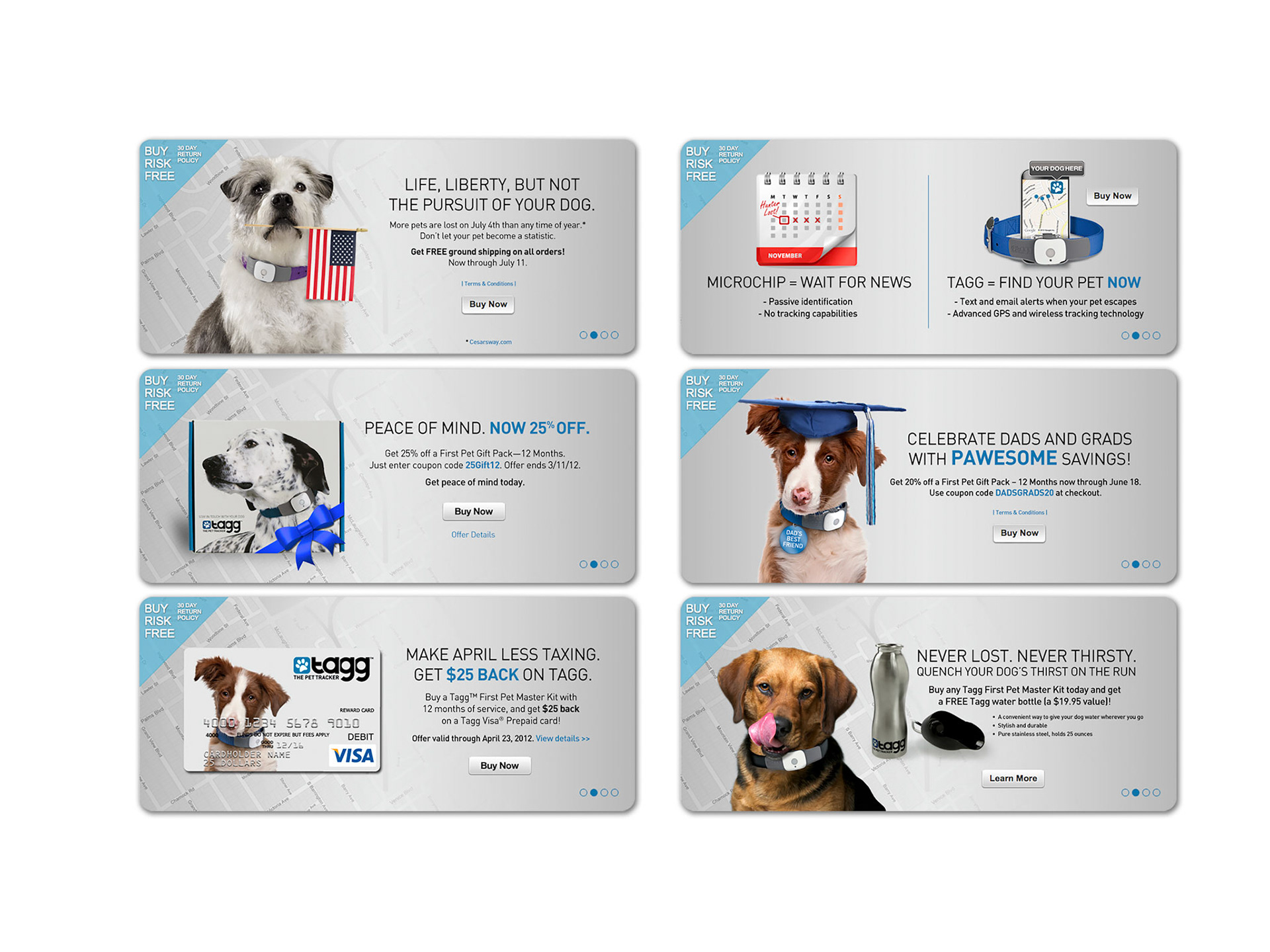 Online Advertising for TAGG Pet Tracker