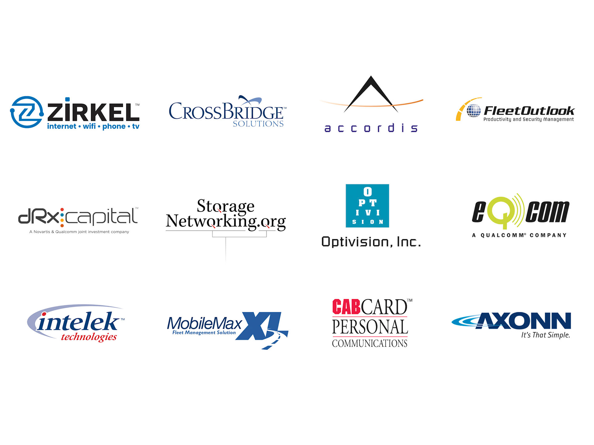 Logos/Identity Systems for Technology Companies
