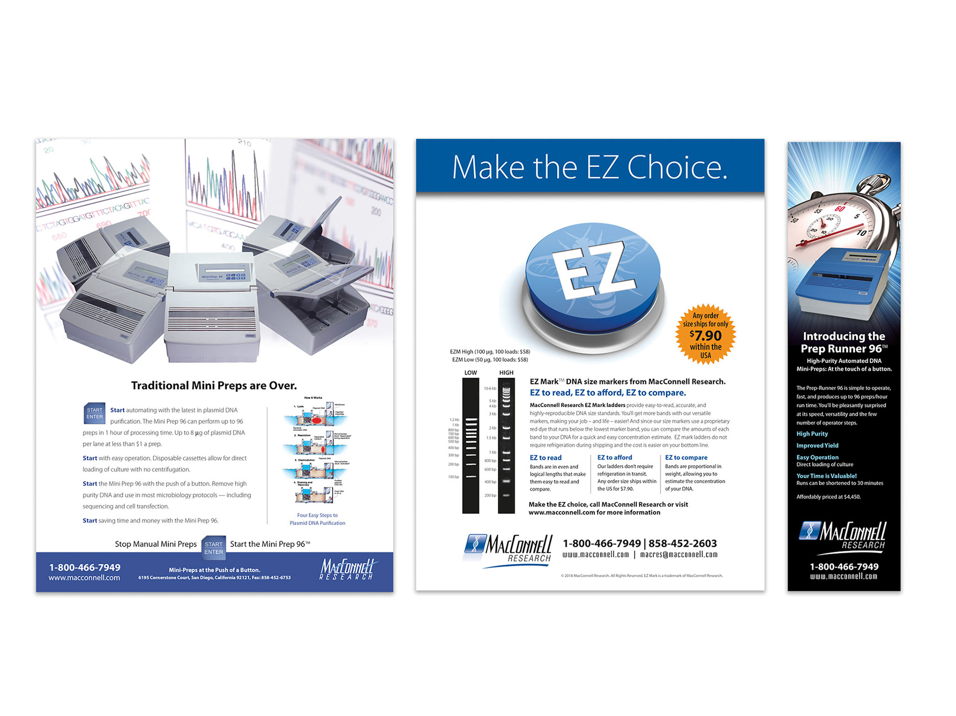 Print Advertising for MacConnell Research