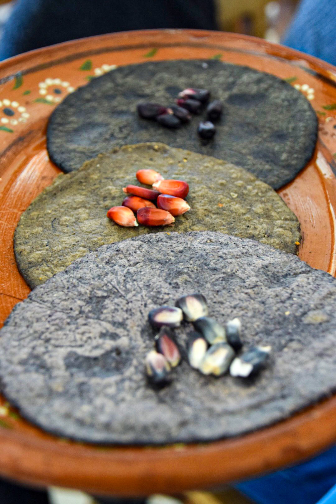 Tortillas at Malinalli, Tecate, Mexico