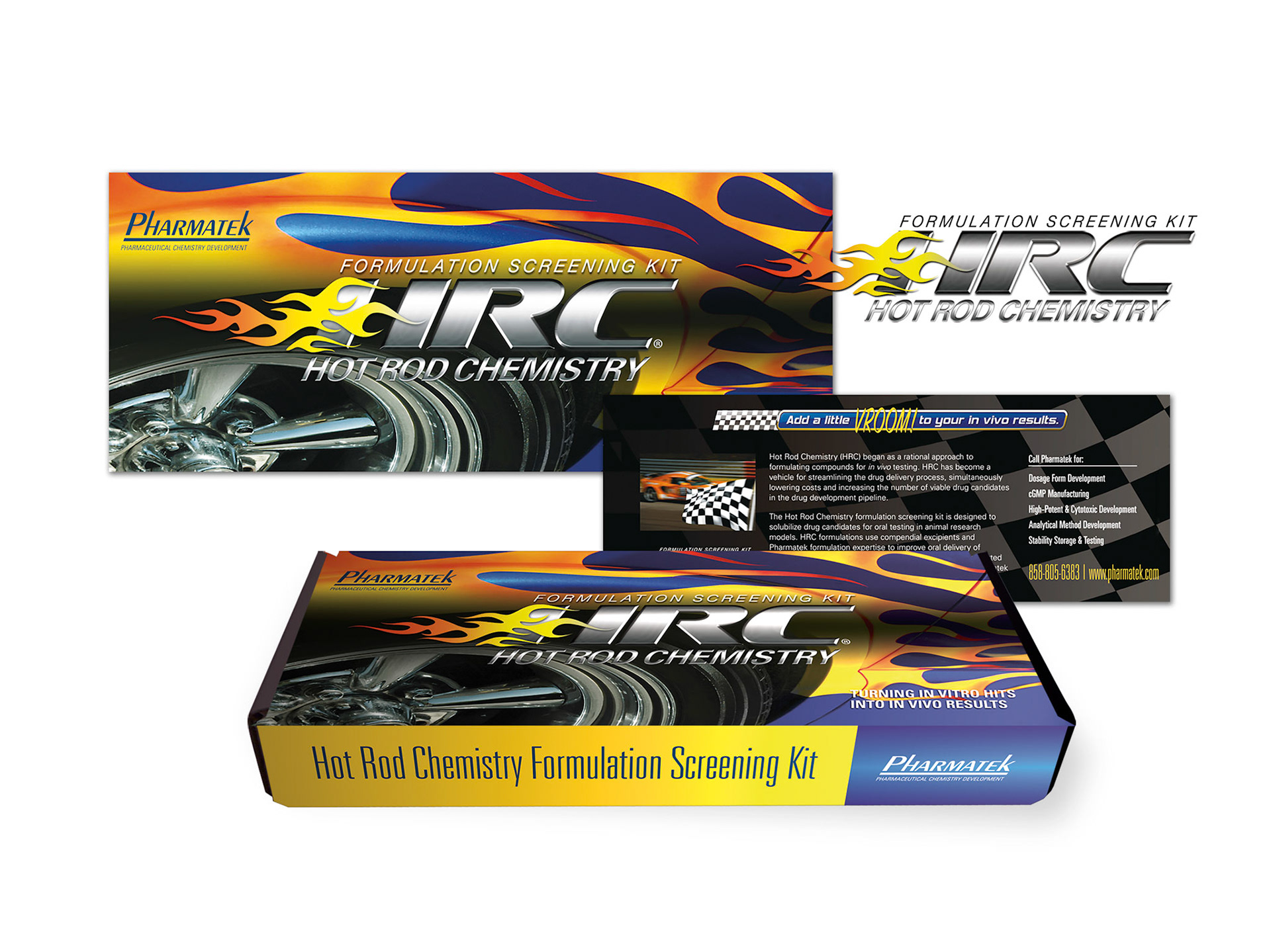 Packaging for Pharmatek Hot Rod Chemistry