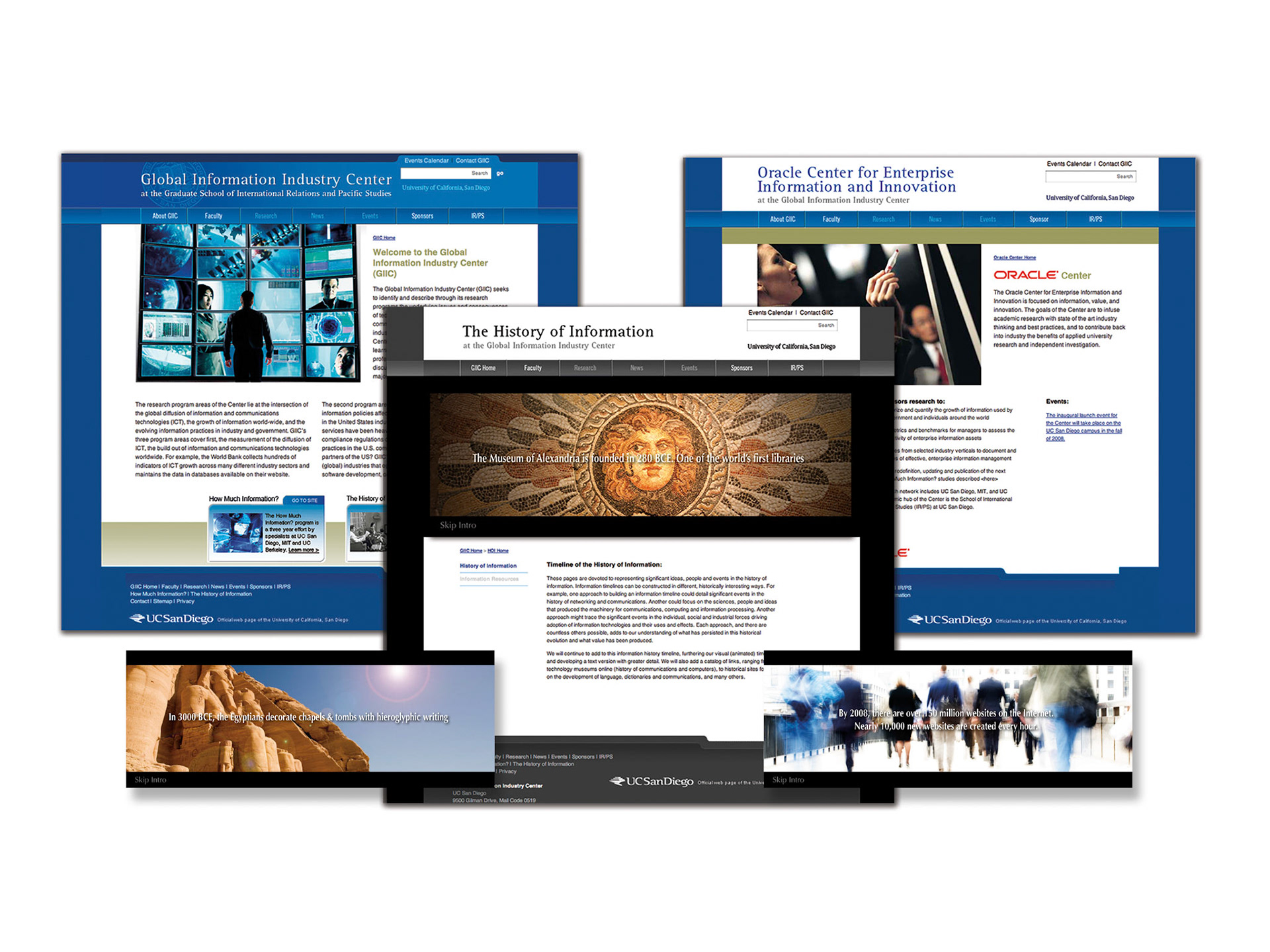 Website for University of California, San Diego