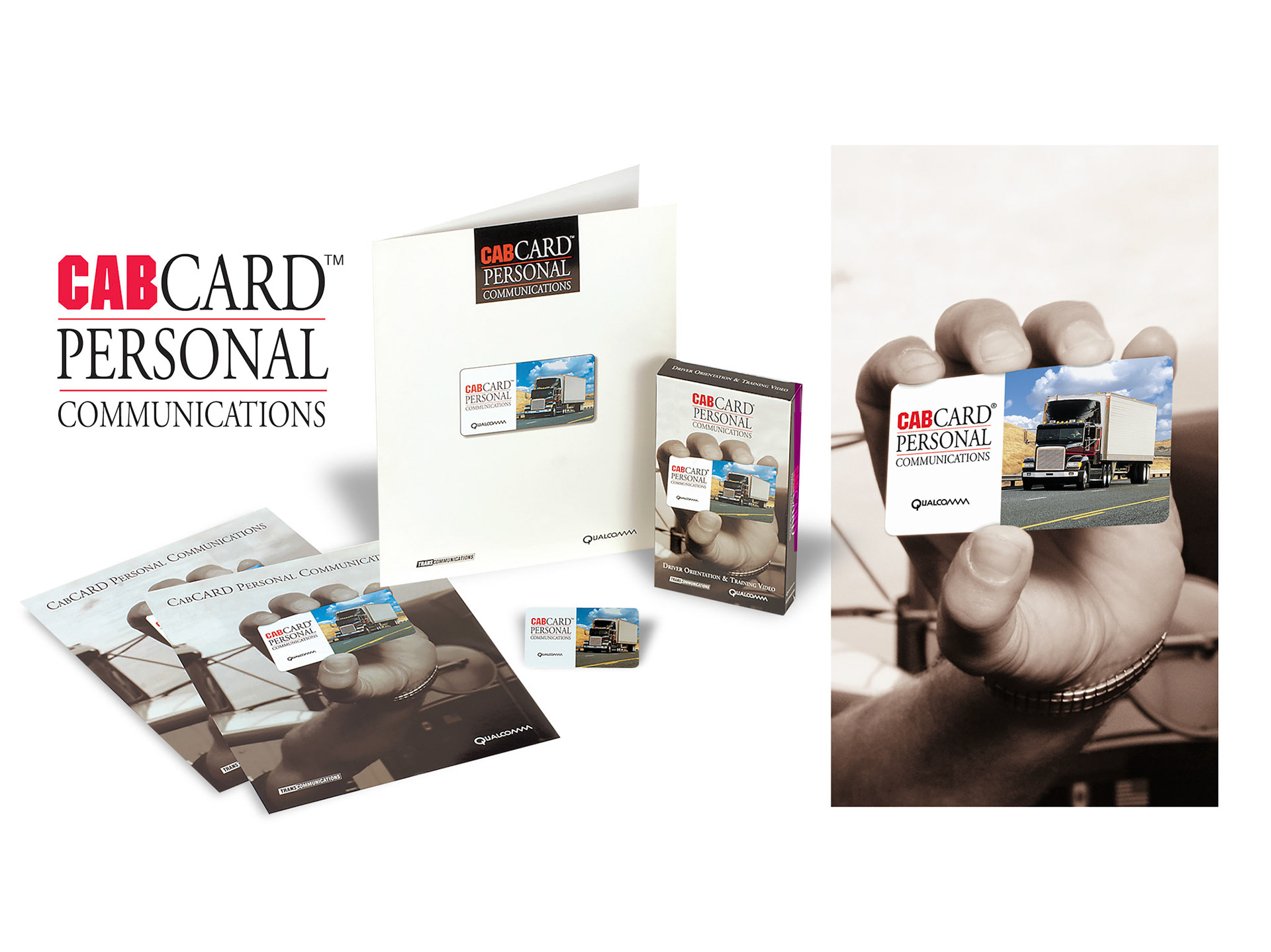 VHS and Sales Kit Design for Qualcomm CabCaar
