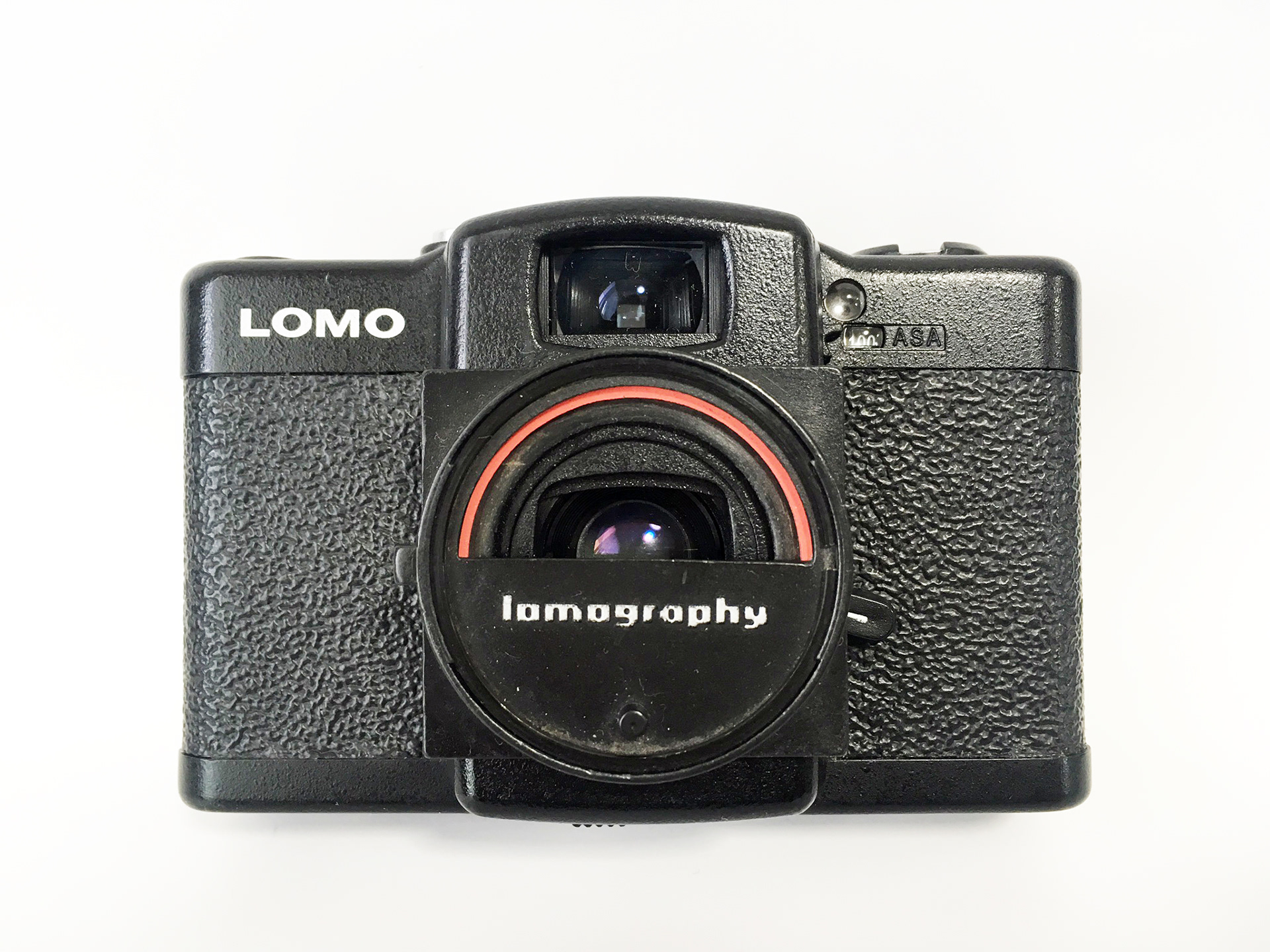 フィルムの上半分だけを撮影