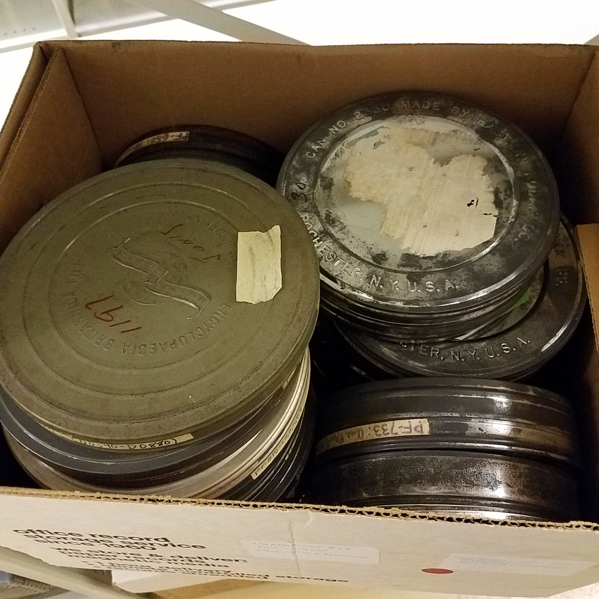 Films often arrive like this