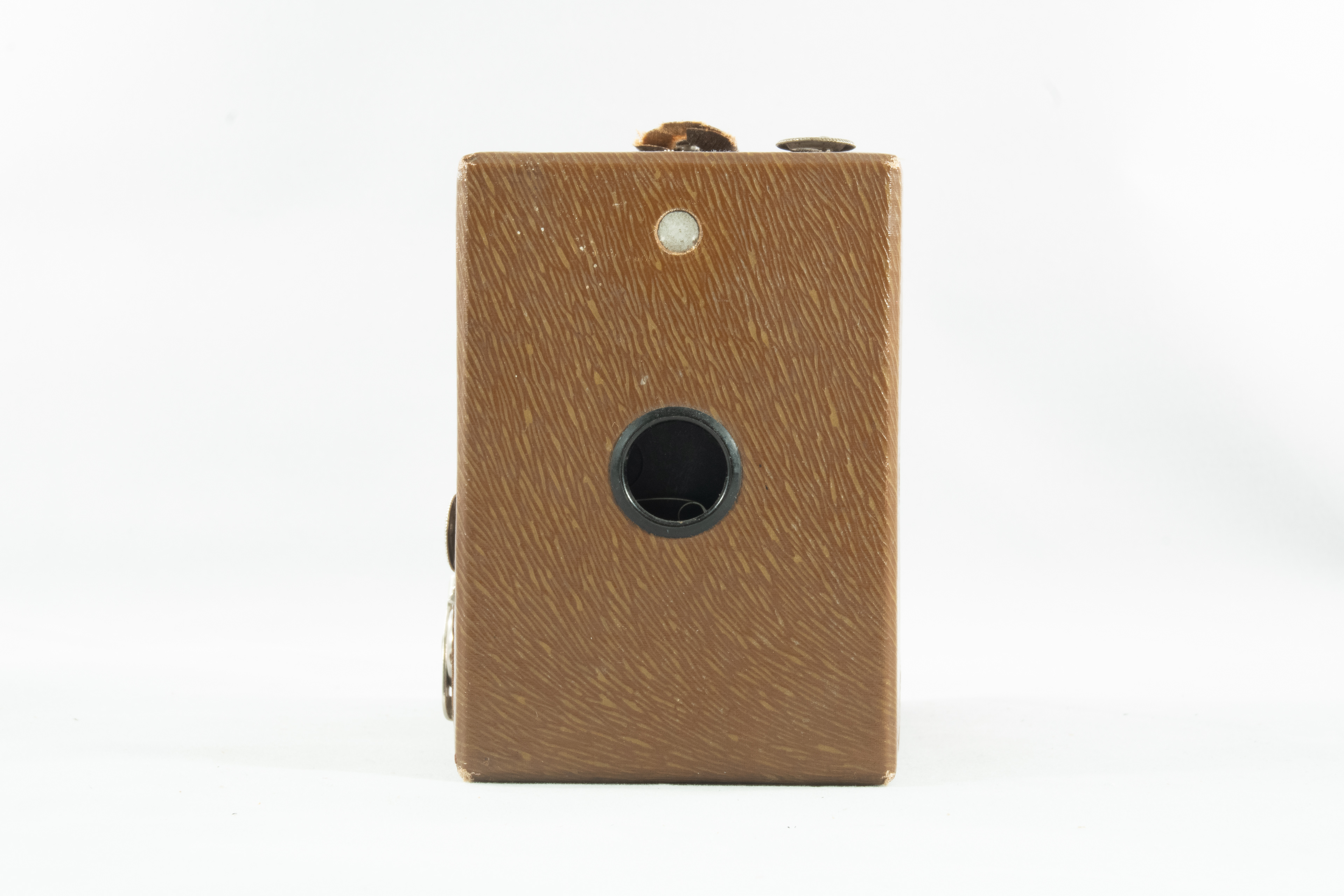 Brown Brush Stroke Grain Pattern - Single Viewfinder