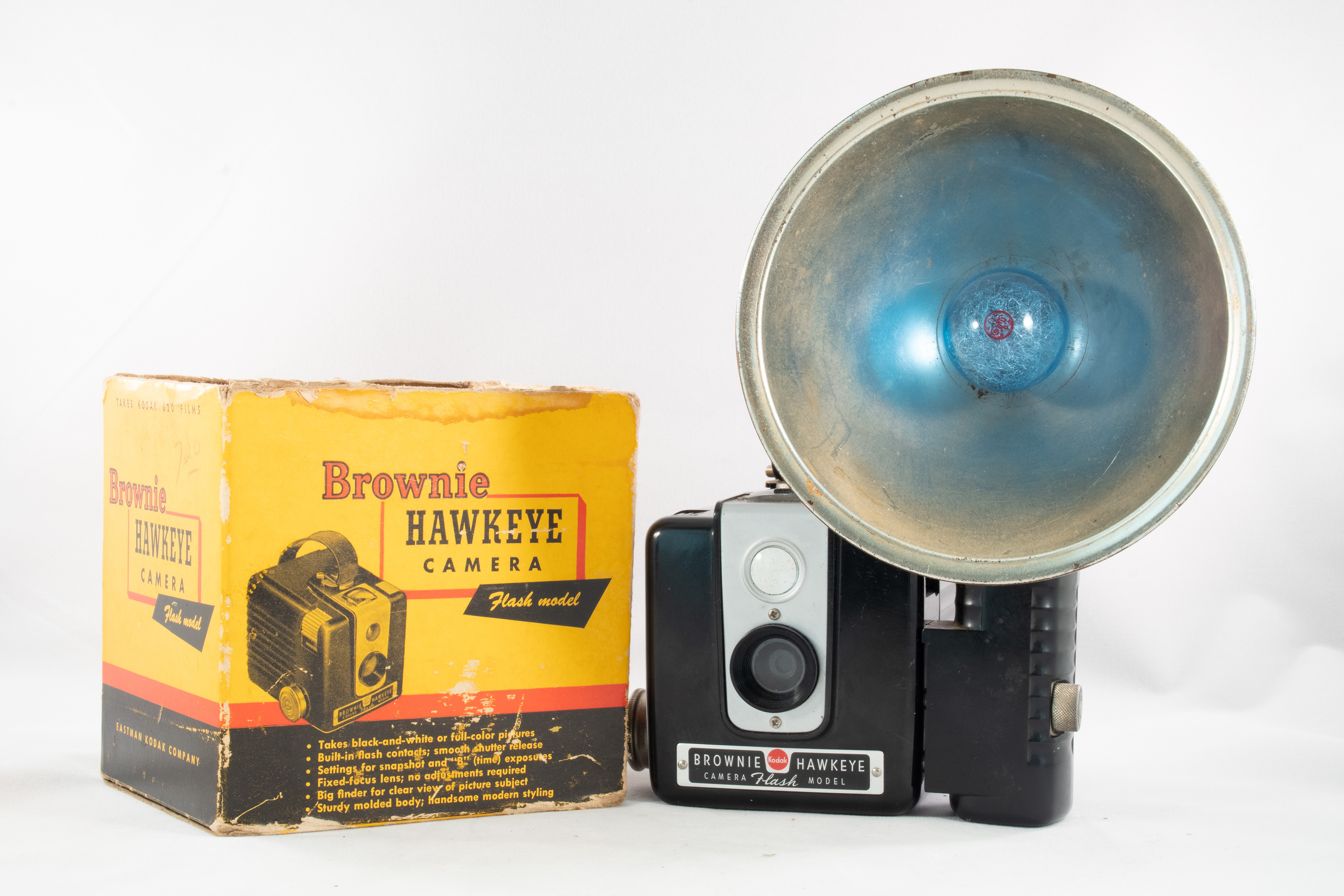 1950 - Kodak Brownie Hawkeye Flash Model