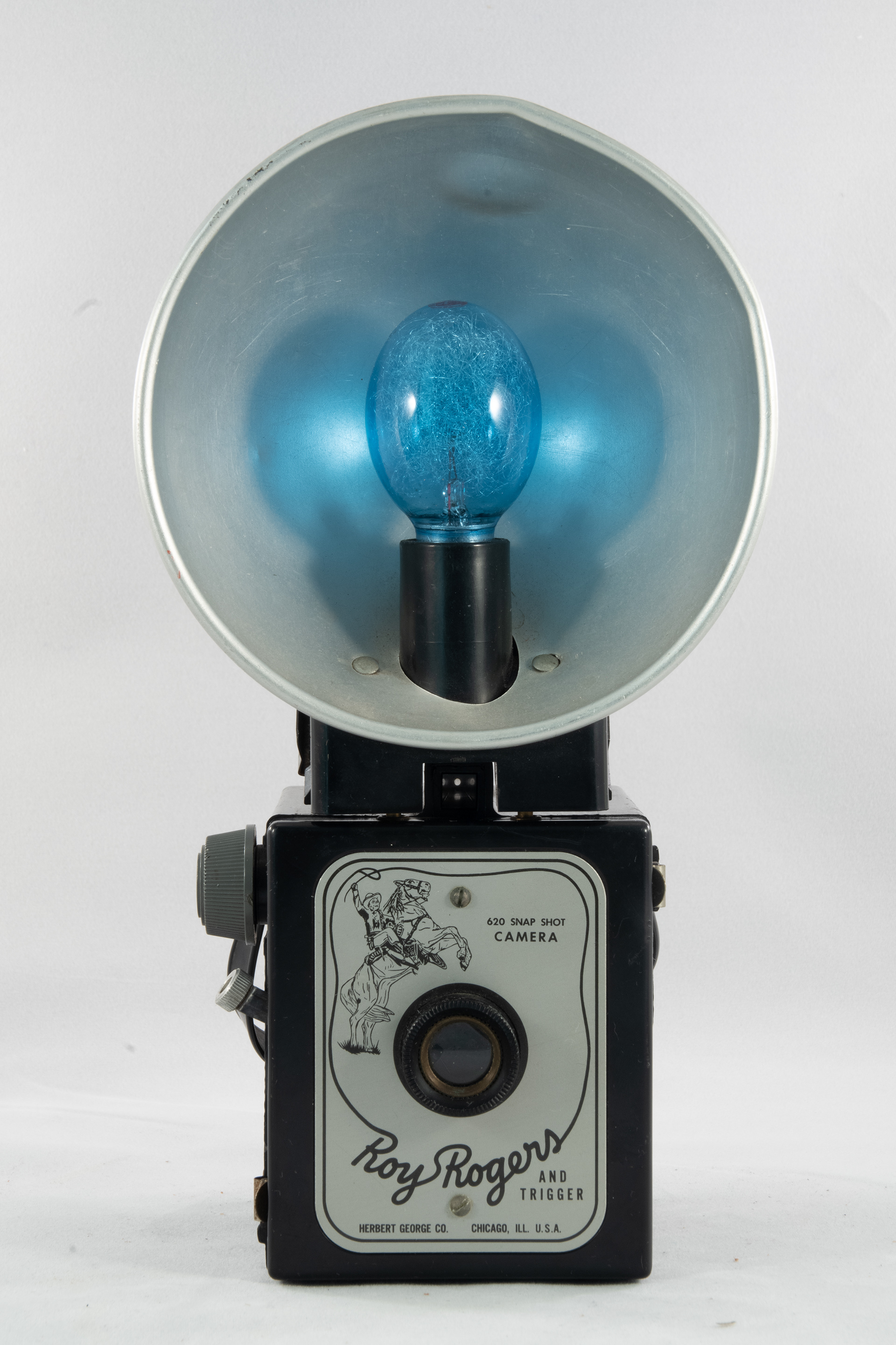 With original flash unit.