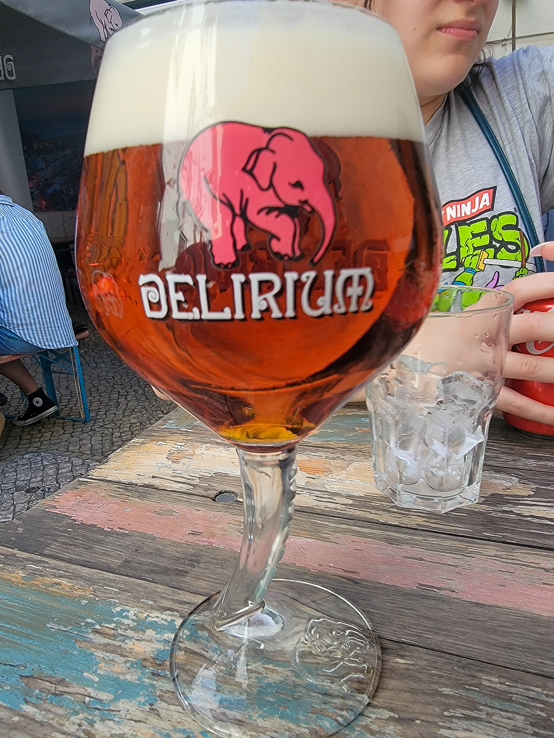 Delirium IPA Draught In the D.T. Cafe