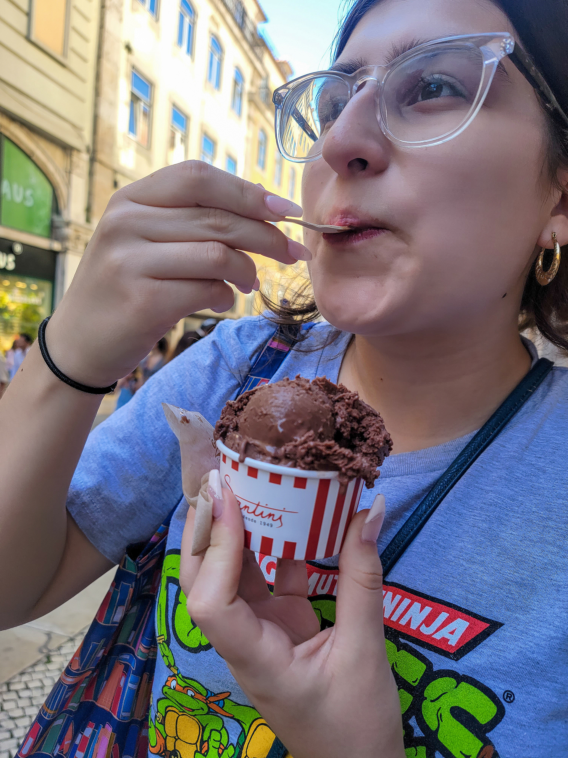 Can't Talk... Eating Gelato