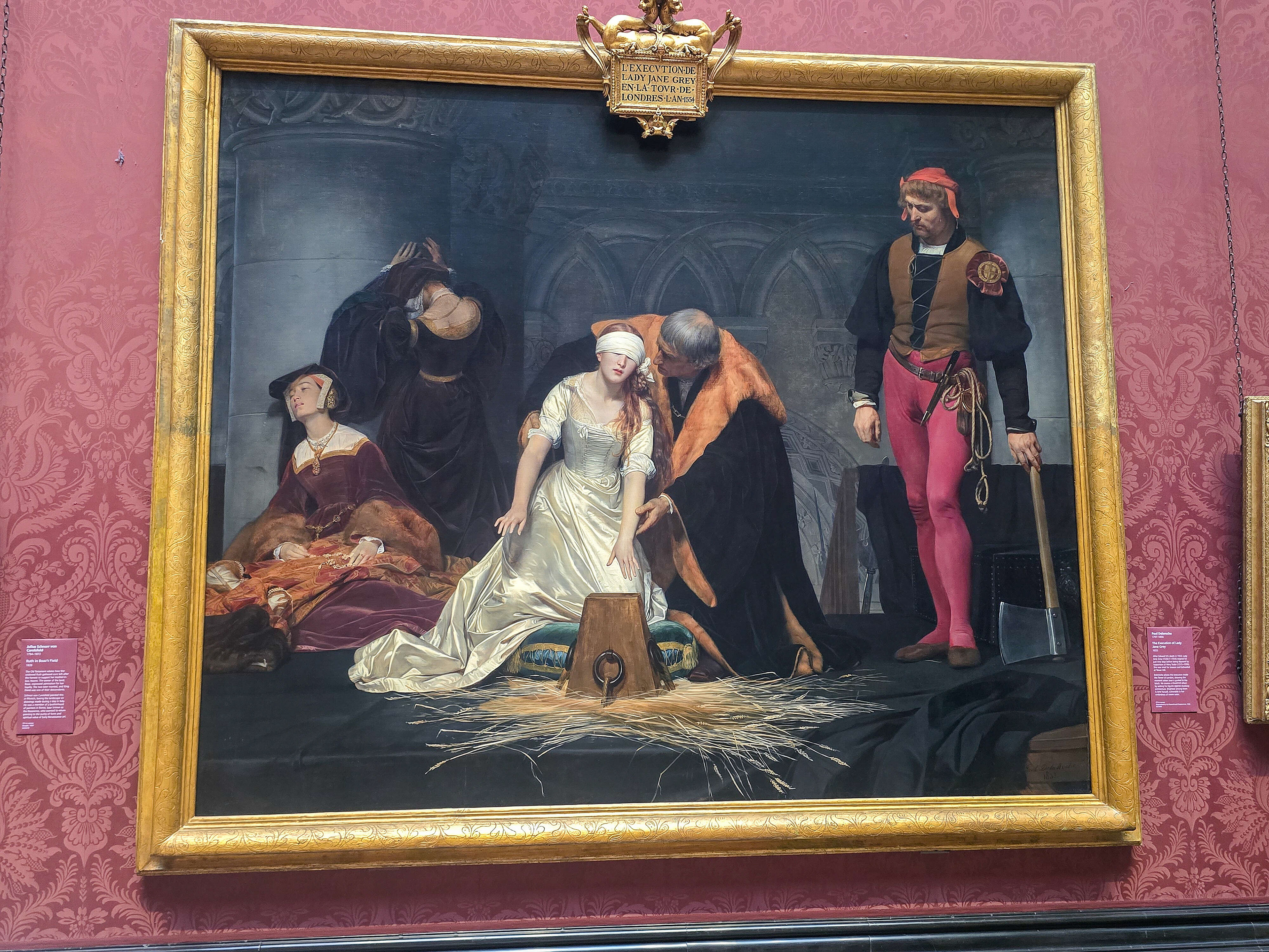 The Execution of Lady Jane Grey - Paul Delaroche - 1833