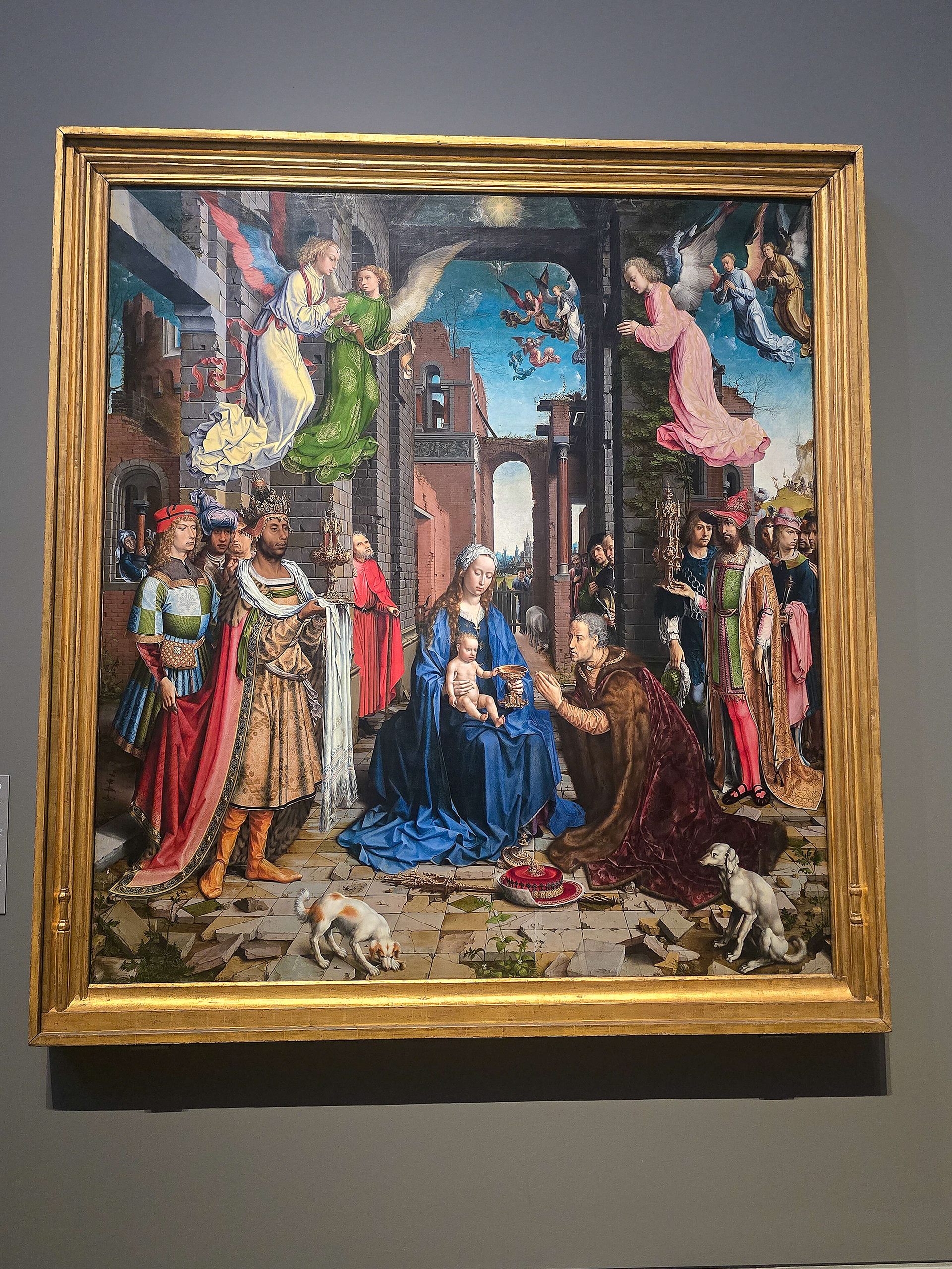 The Adoration of the Kings - Jean Gossart - 1510 - 1515