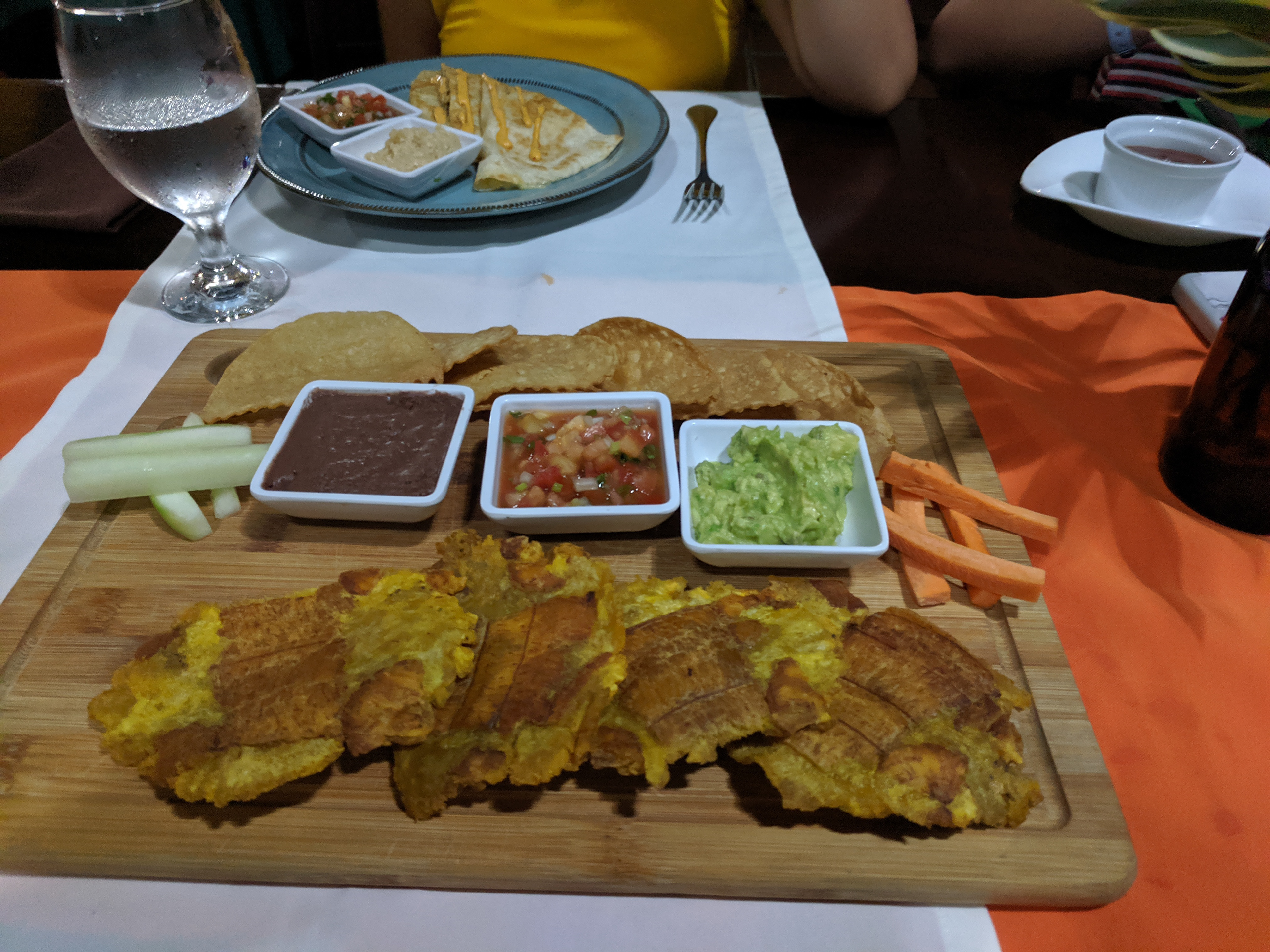 Tostones, tortillas & dipping!