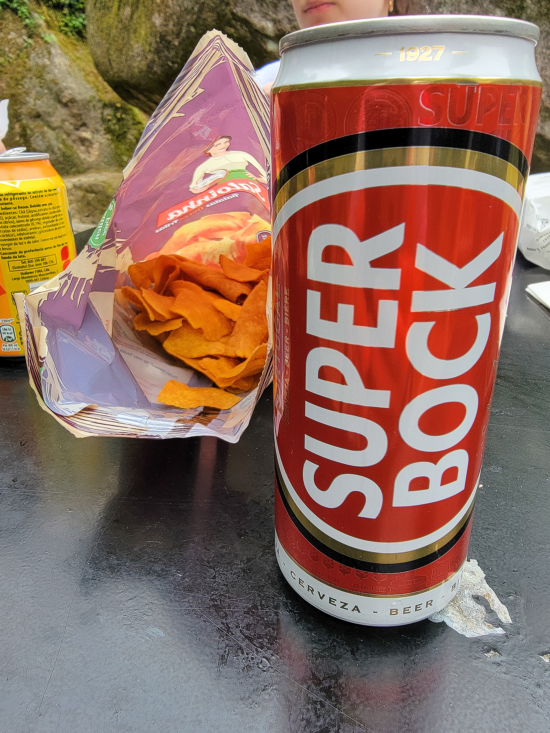 Snack Time At The Moorish Castle.. You Can Get Beer or Wine Everwhere