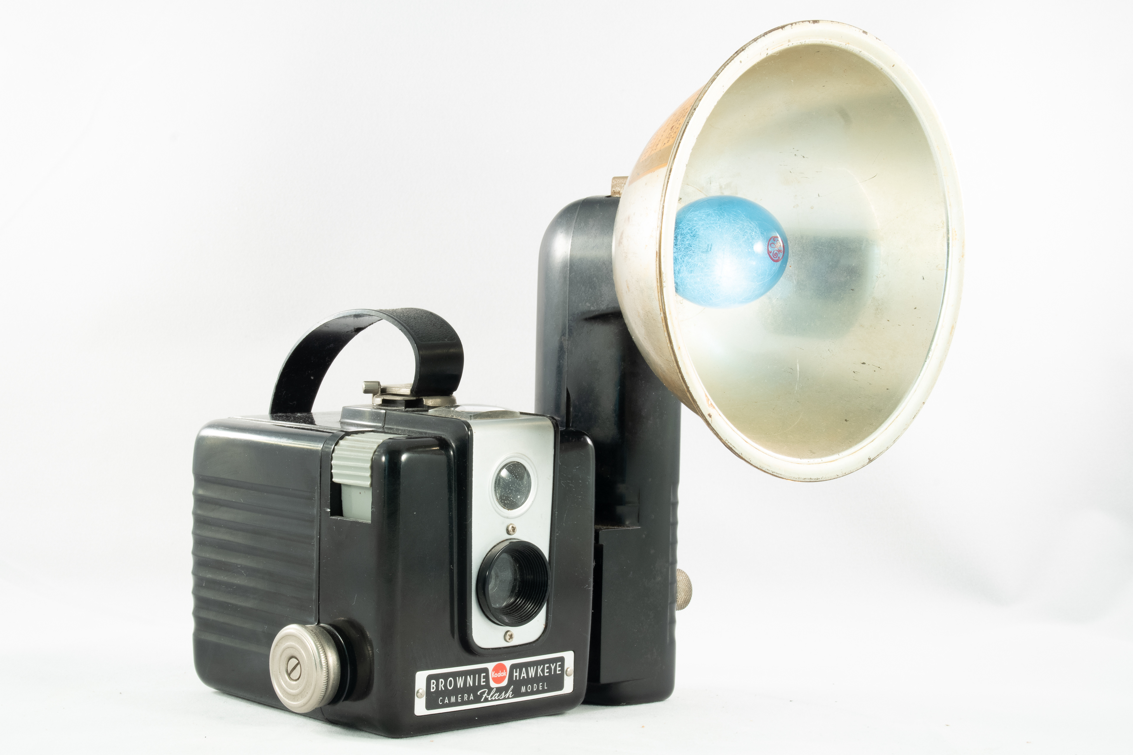 Flash unit came with another camera, that was not in as good condition as this one.  Exactly the same as the one that would have come with the camera.