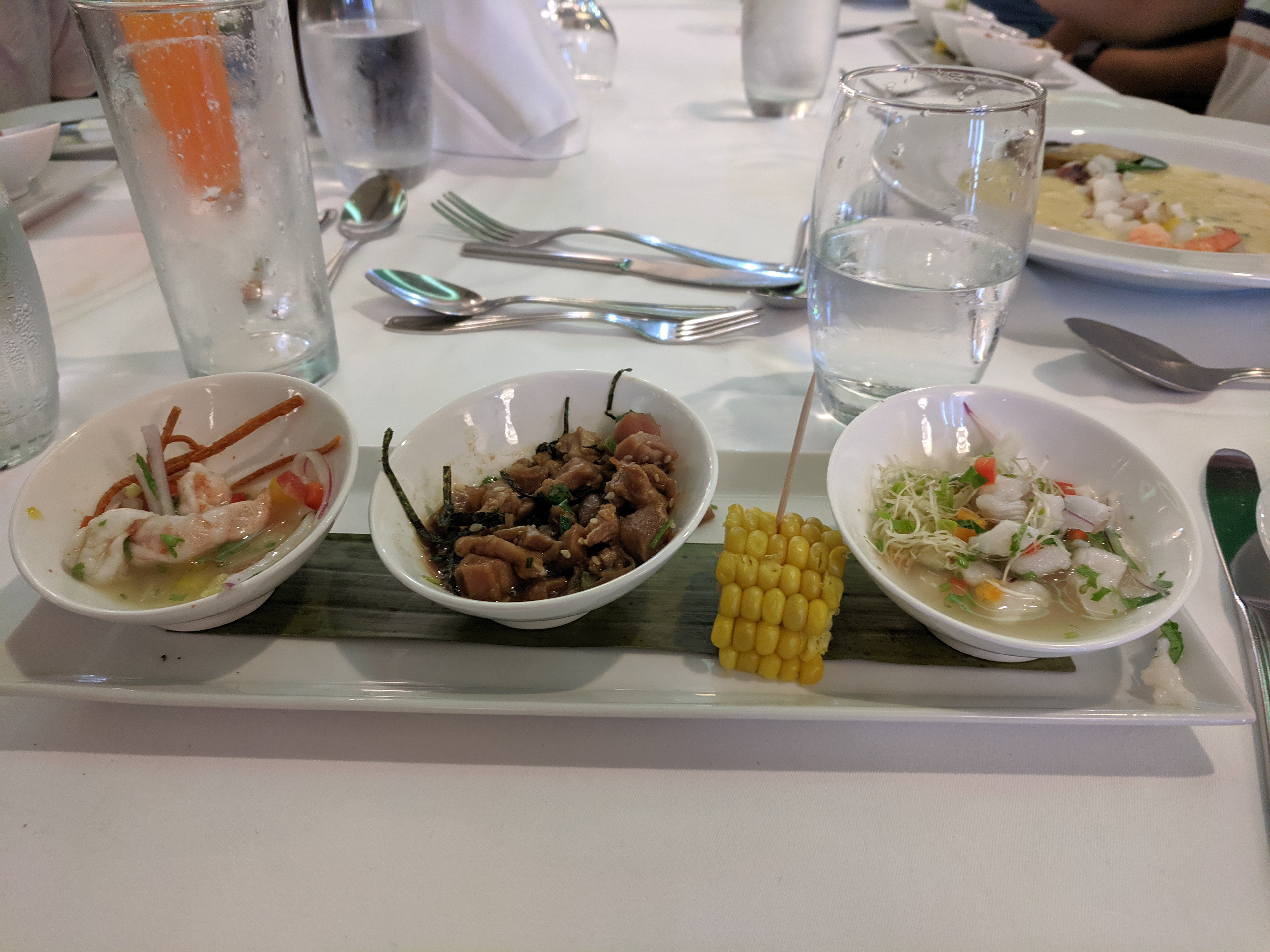 Three Ceviches