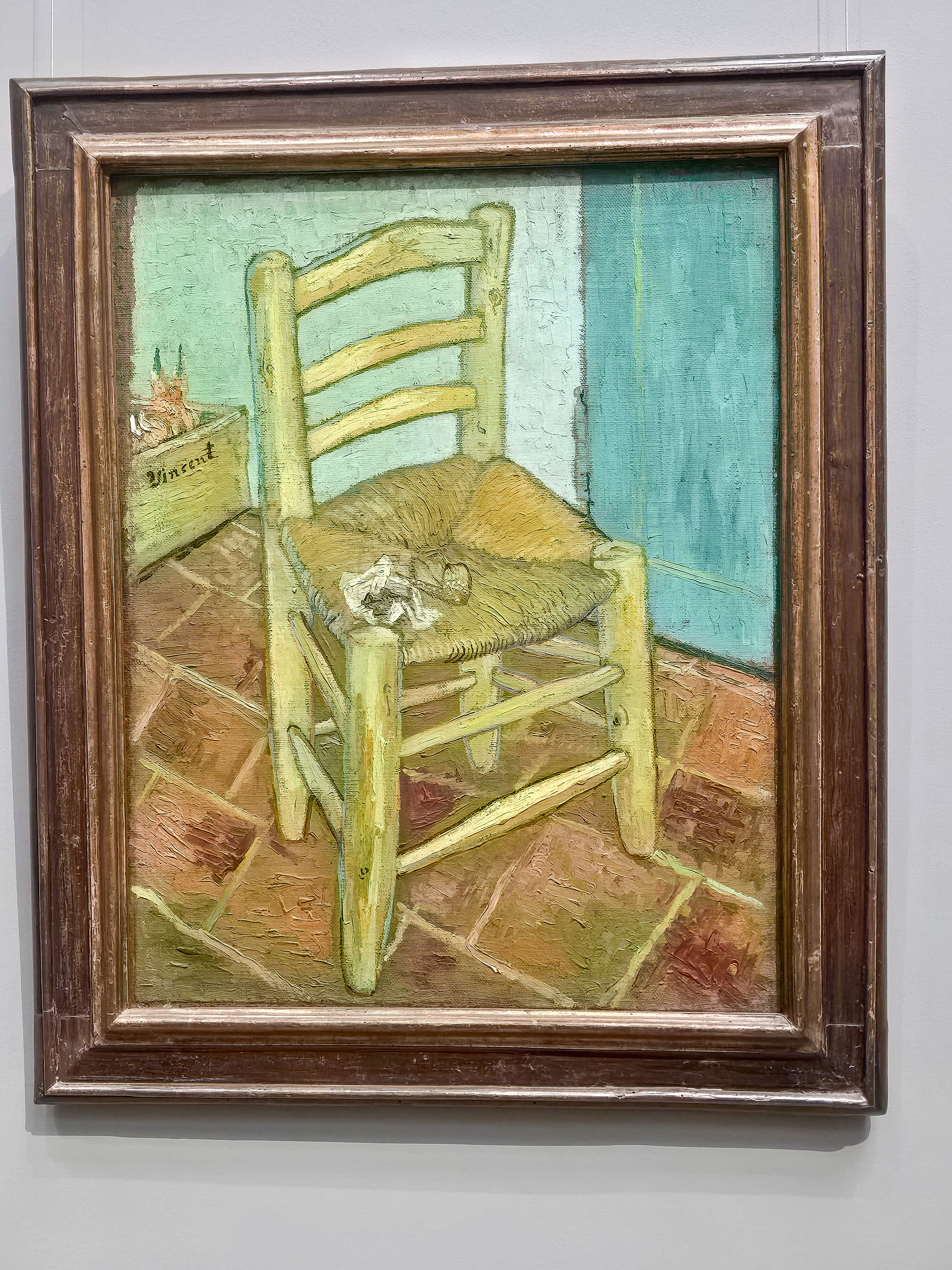 Van Gogh's Chair - Vincent Van Gogh - 1888
