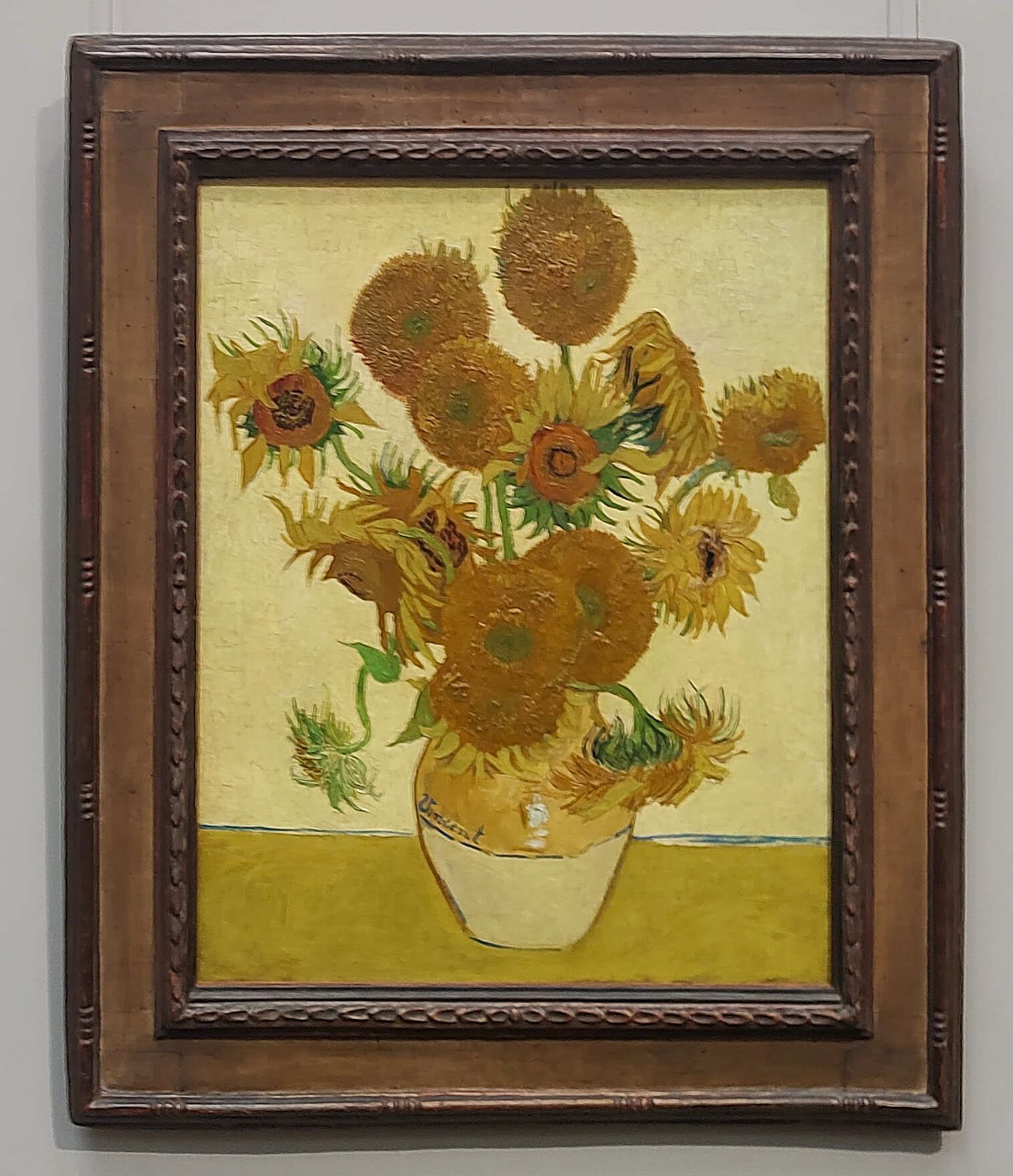 Sunflowers - Vincent Van Gogh - 1888
