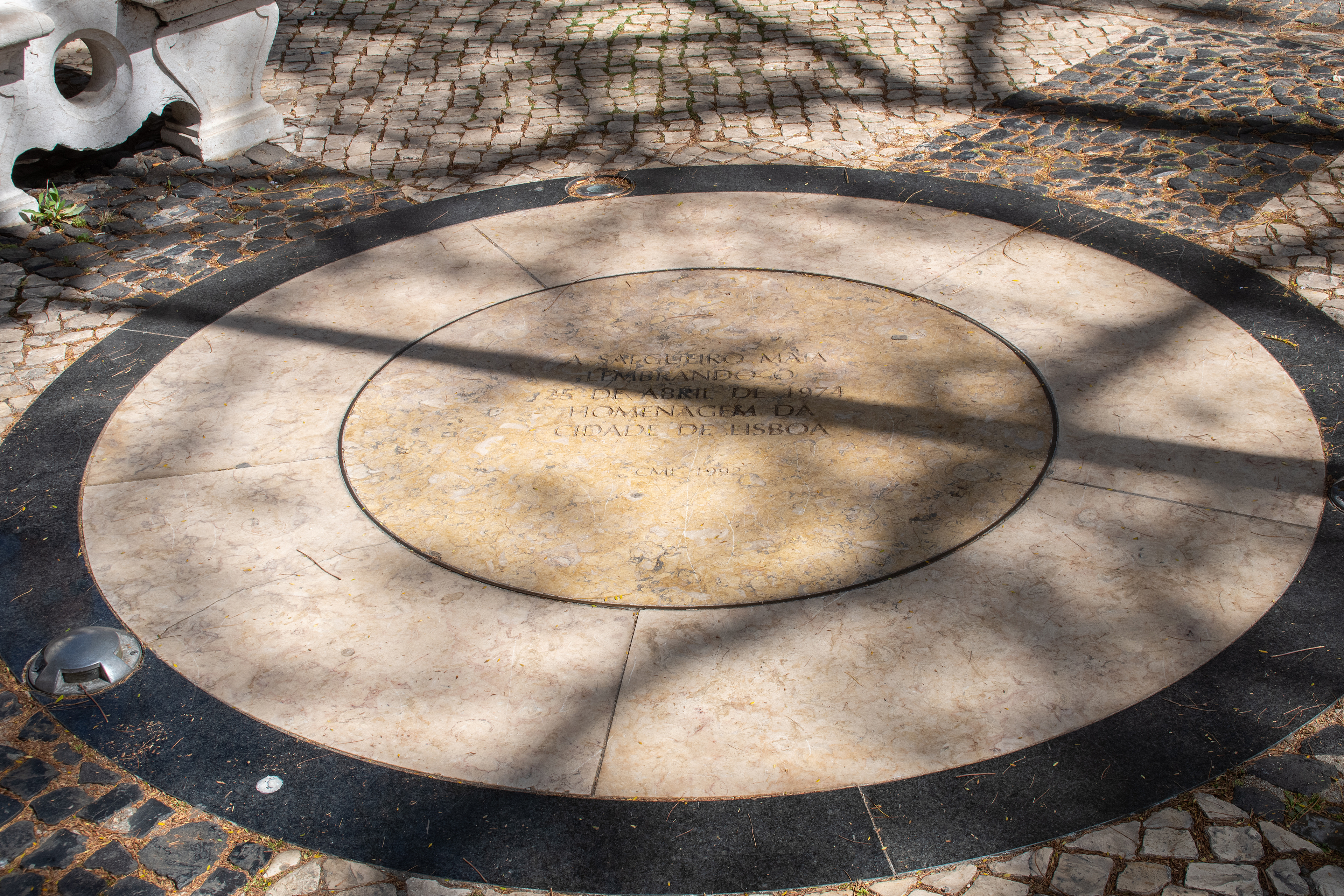 Monument To Salgueiro Maia - One Of The Heroes Of The Carnation Revolution of 1974 Which Overthrew The Dictatorship of António de Oliveira Salazar