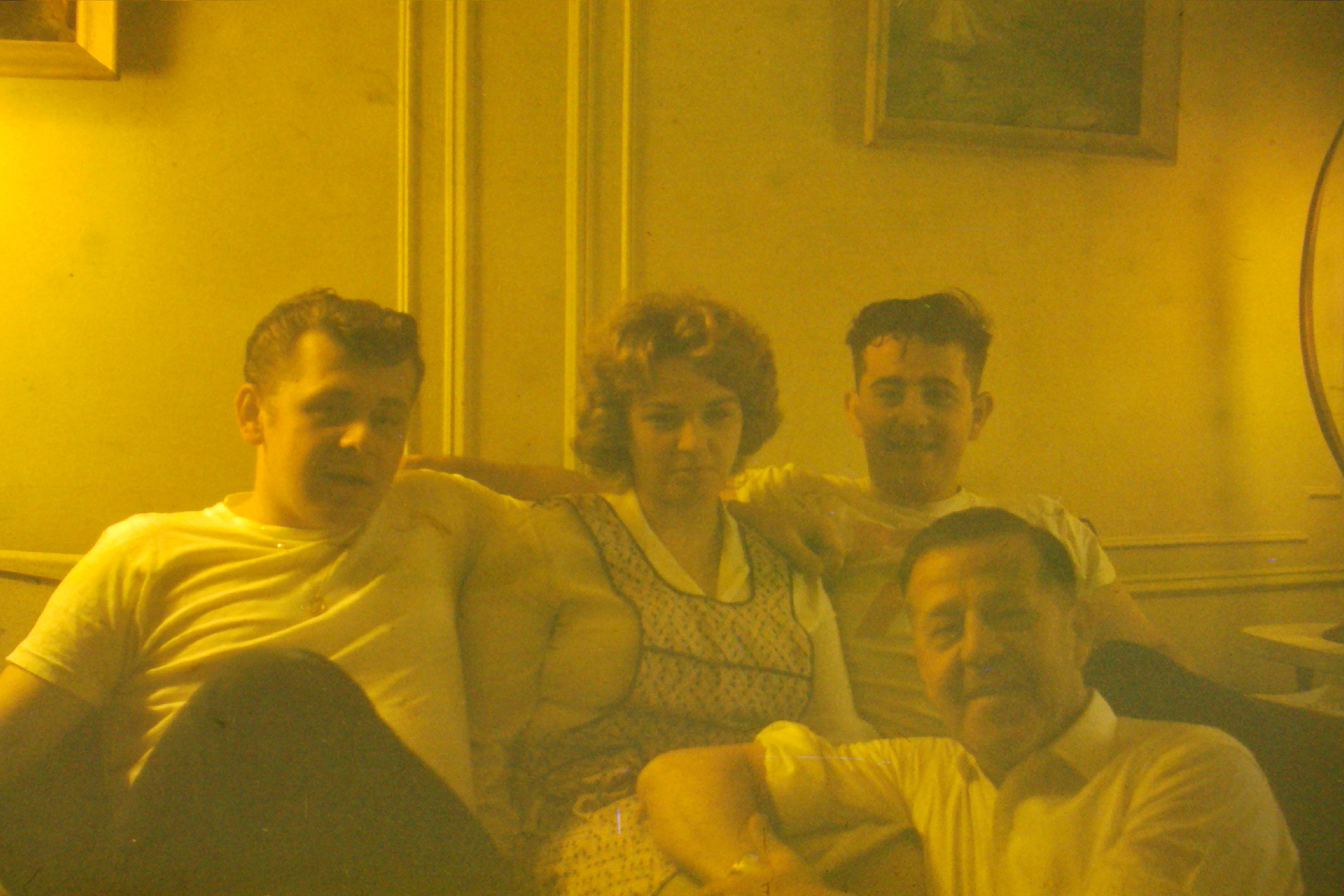 Uncle Wayne, Aunt Margie, Dad & Grandpa Zeman