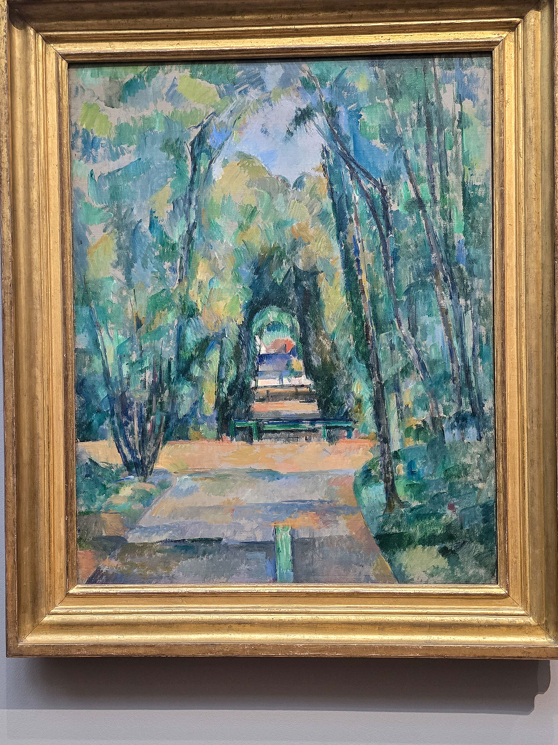 Avenue at Chantilly - Paul Cezanne - 1888