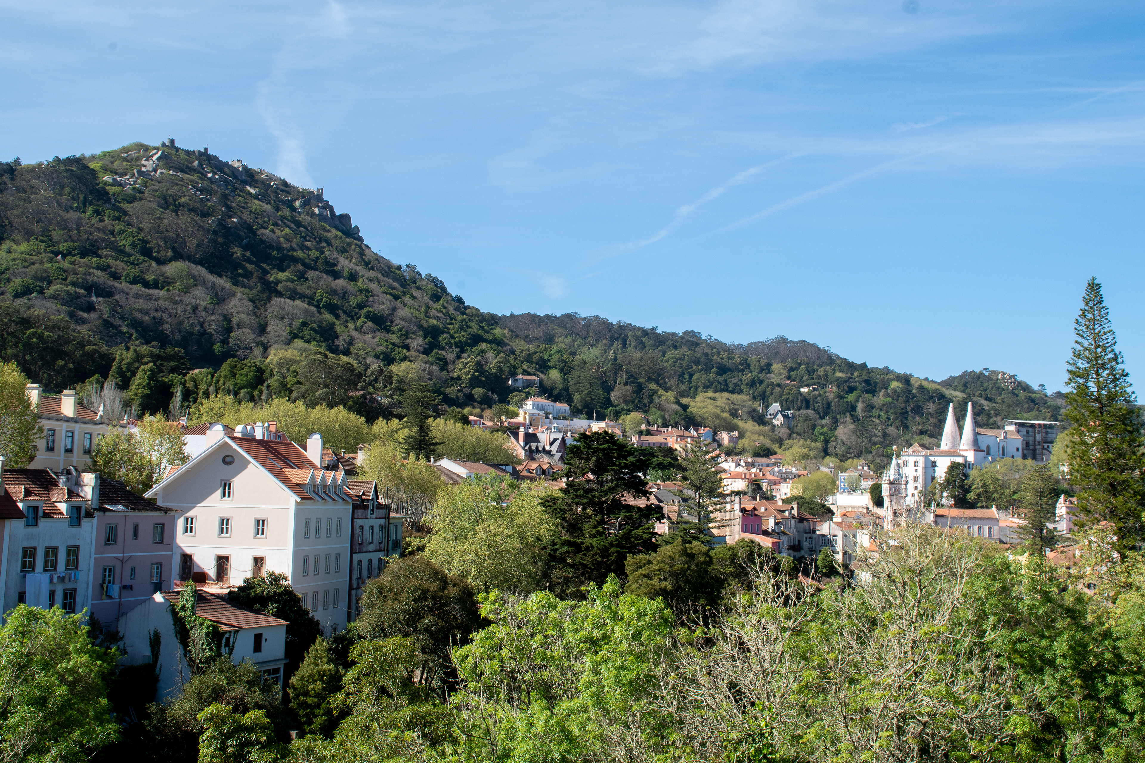View of Sintra From The Jardim Correnteza