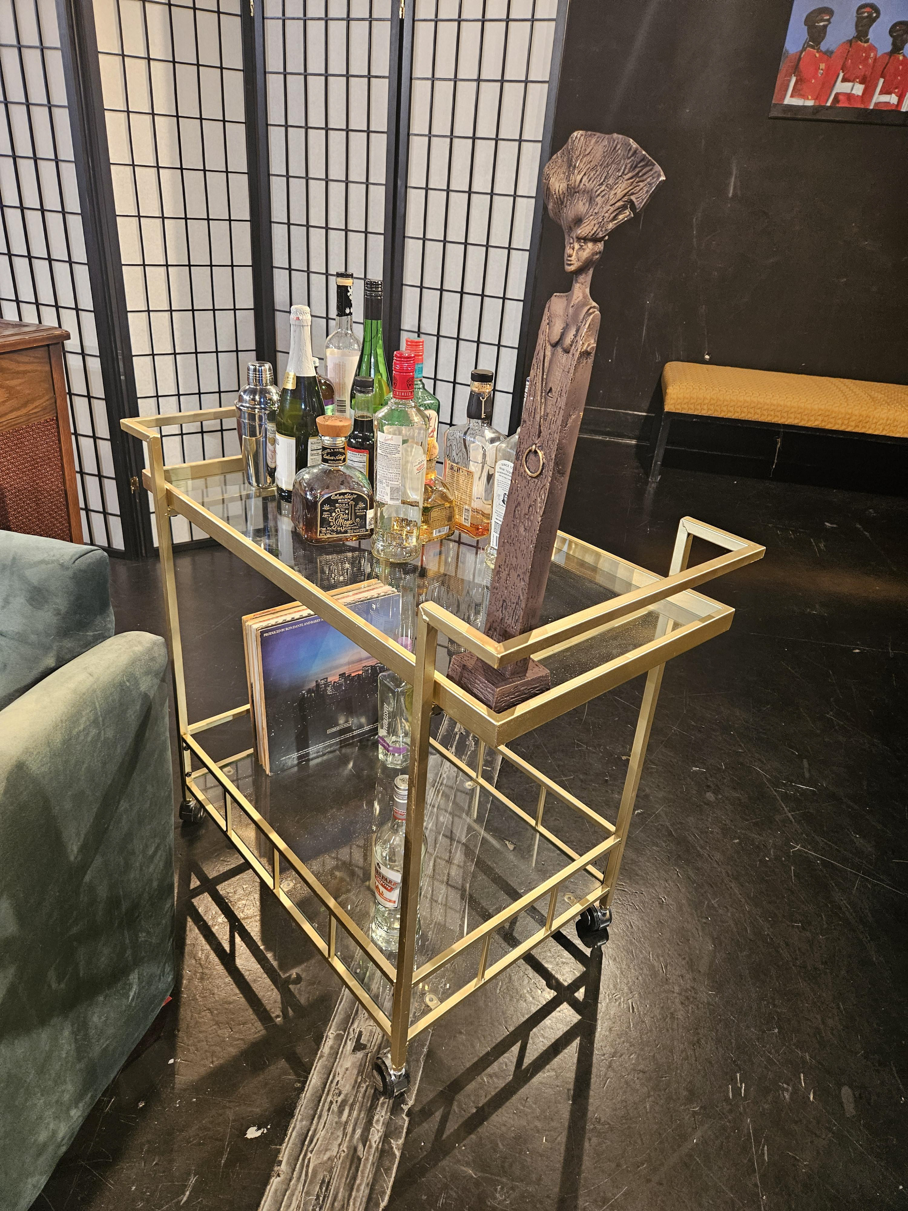 'Lime' - Set Details, Bar Cart