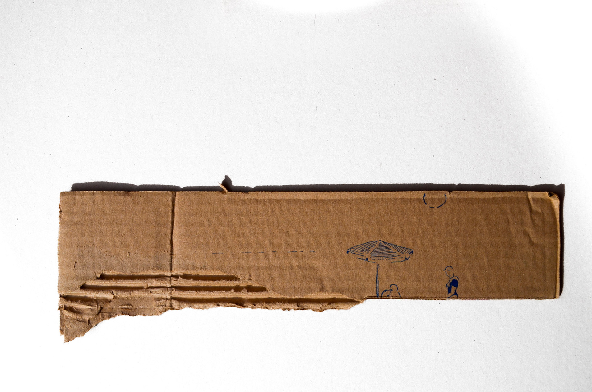 Momentka 1, tuš na kartonu, 2015/ Moment , ink on carton, 2015