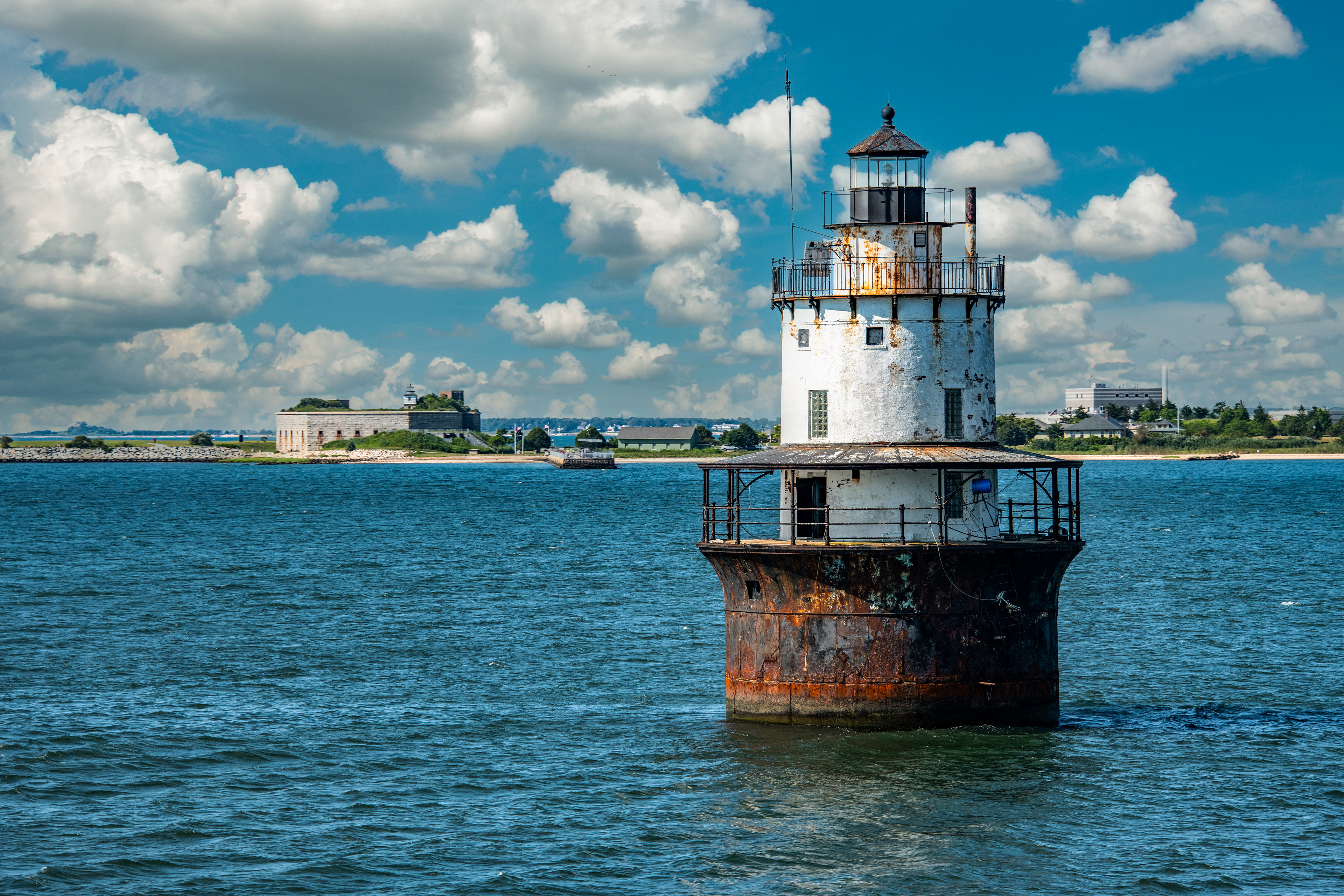 Butler Flats Lighthouse, New Bedford, Massachusetts