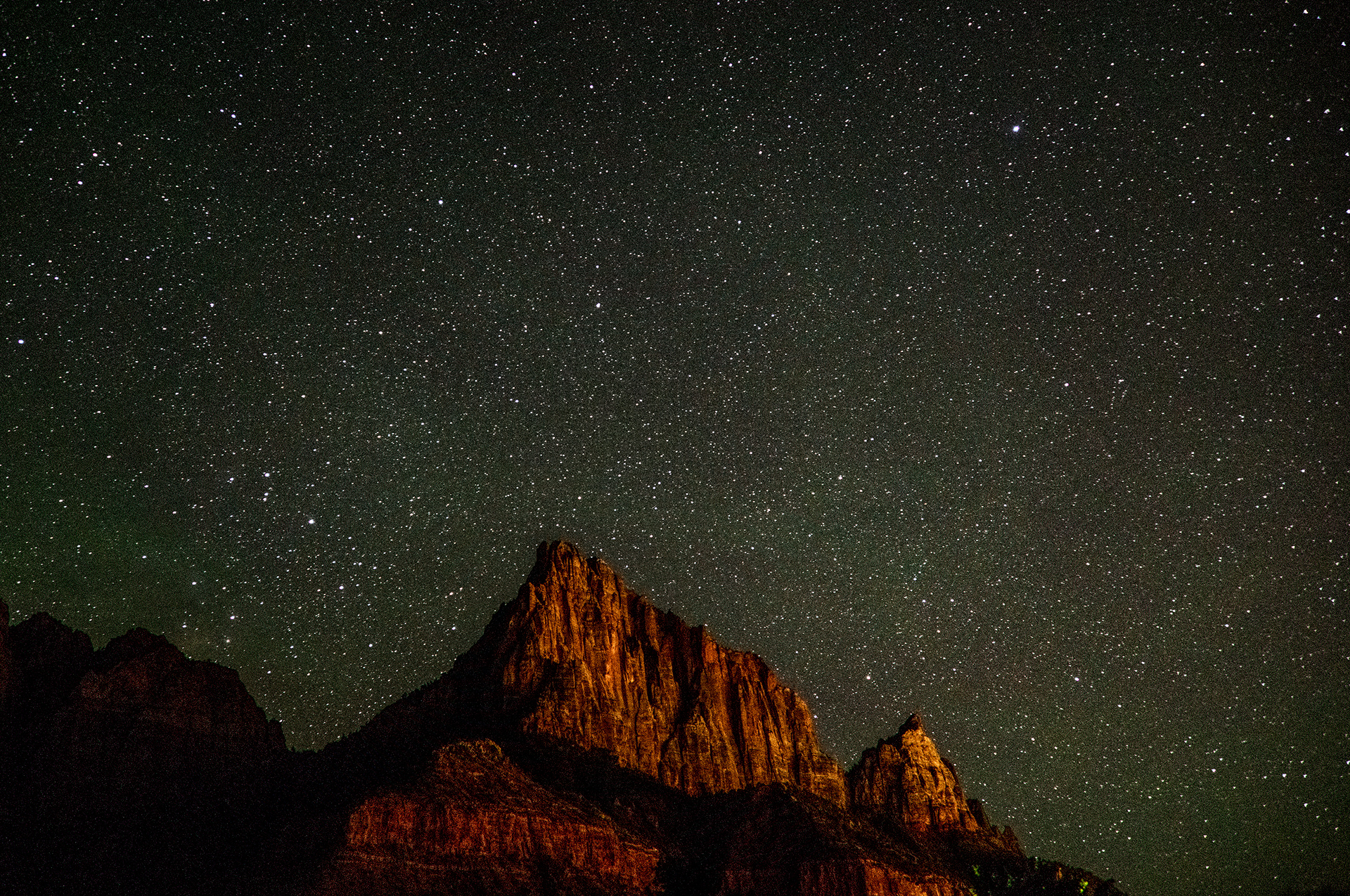 Watchman and the Dark Sky, Zion National Park