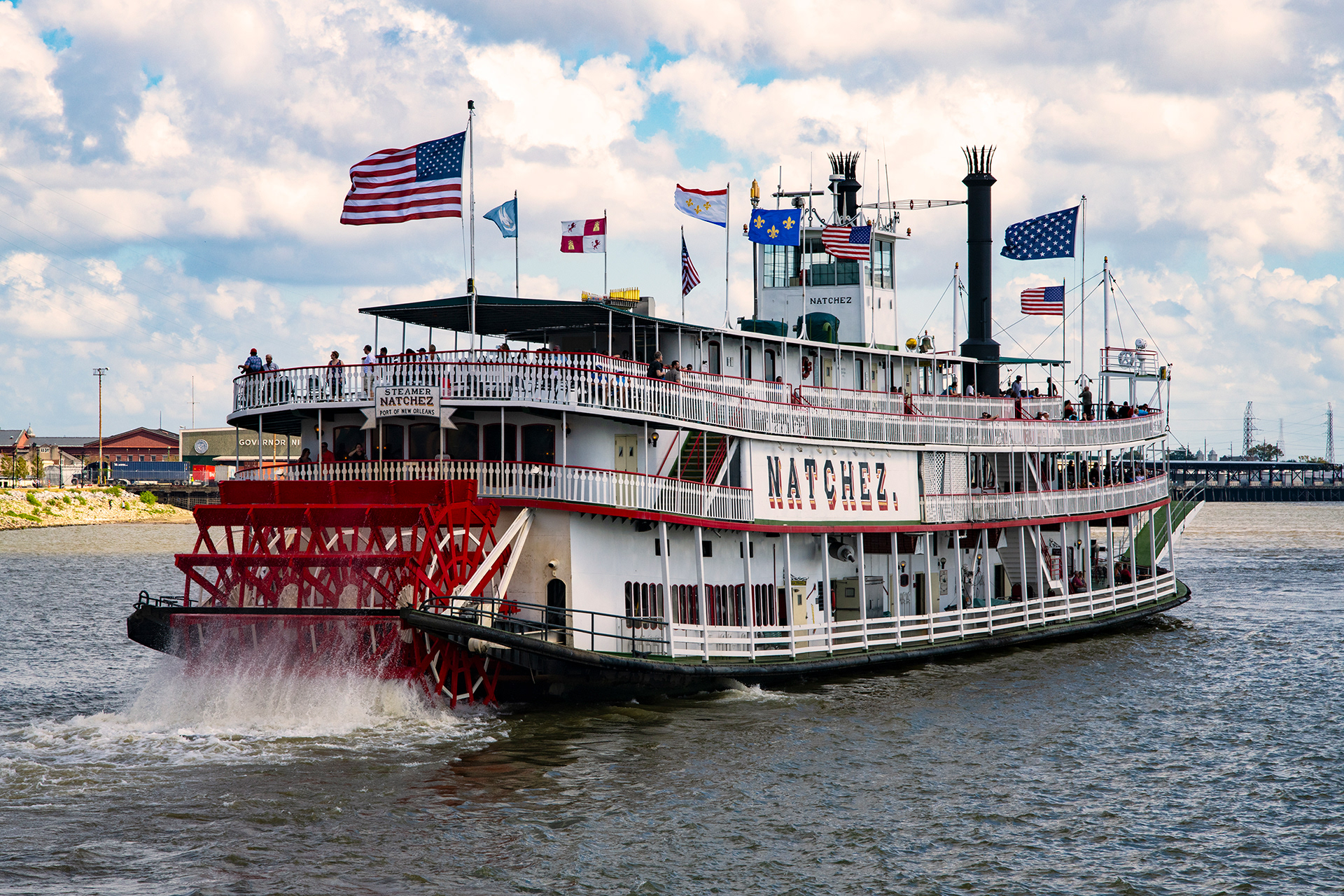 Steamboat Natchez, Mississippi River, New Orleans