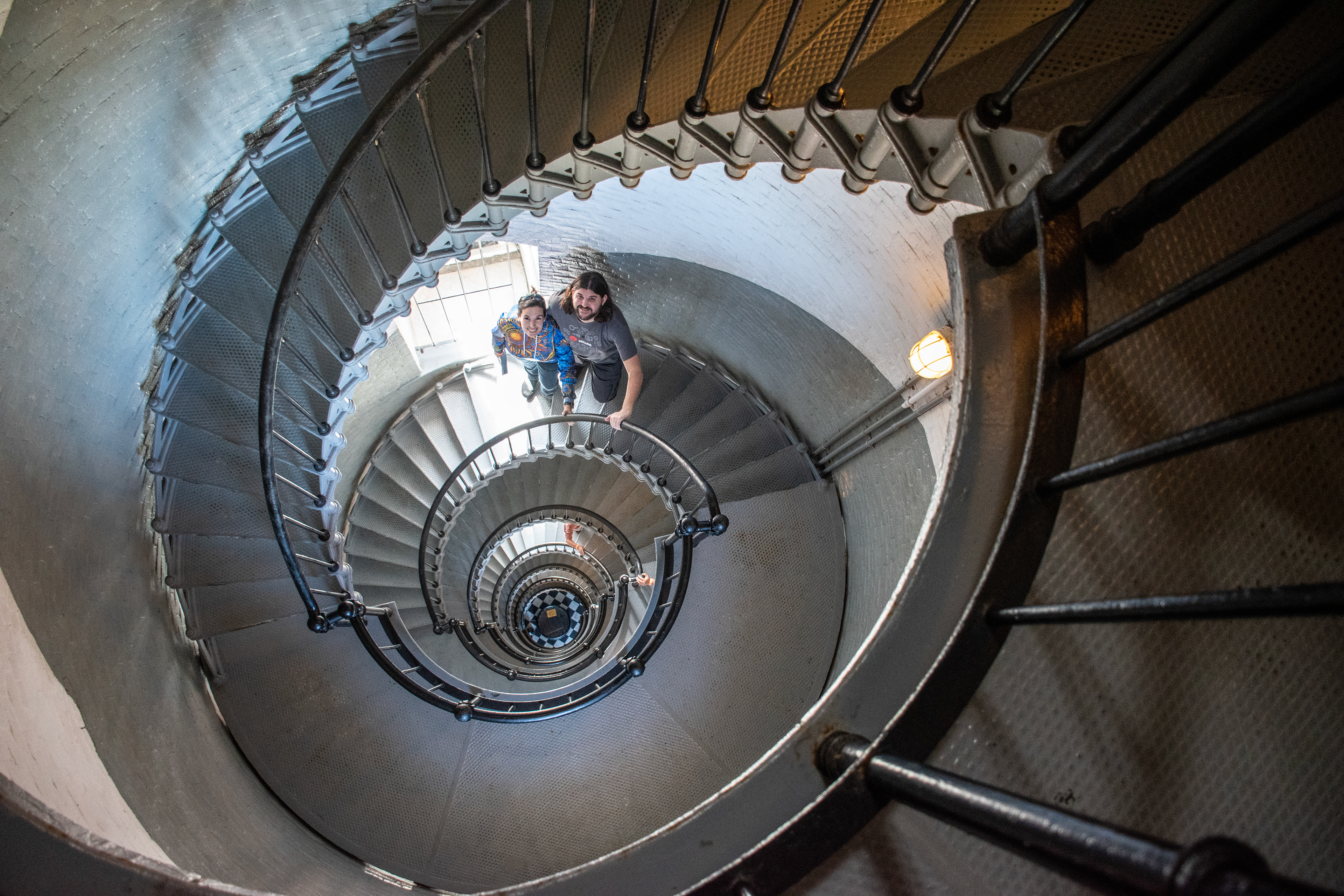 203 Step Staircase, Ponce De Leon Inlet Lighthouse, Ponce Inlet, Florida