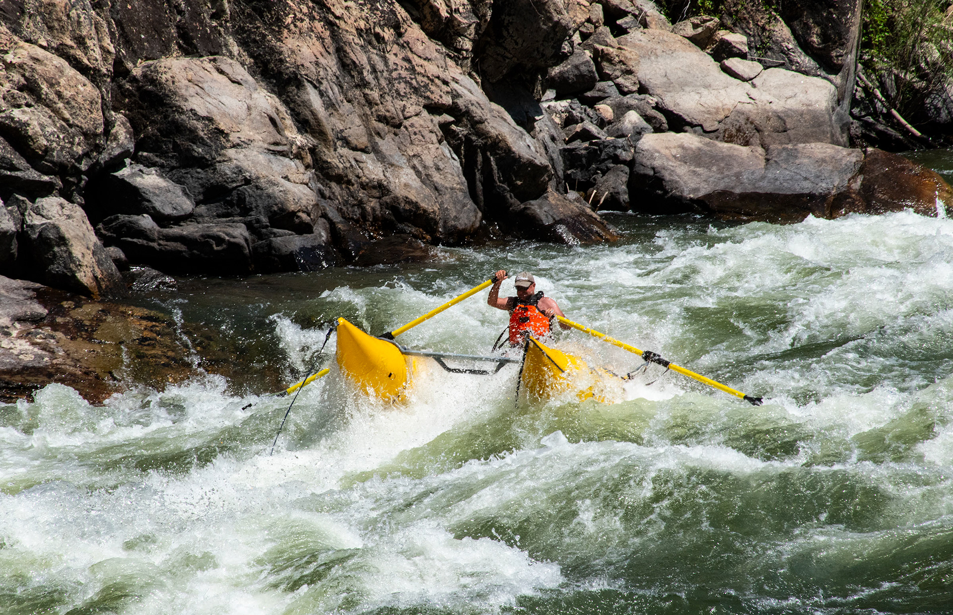 Whitewater Rafting on the Salmon River, near North Fork, Idaho