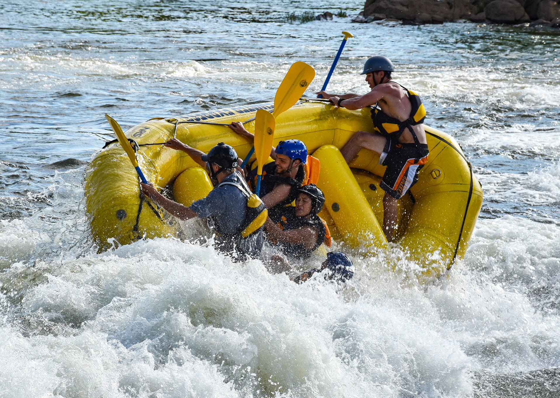 Rafting on the Chattahoochee River, Columbus, Georgia