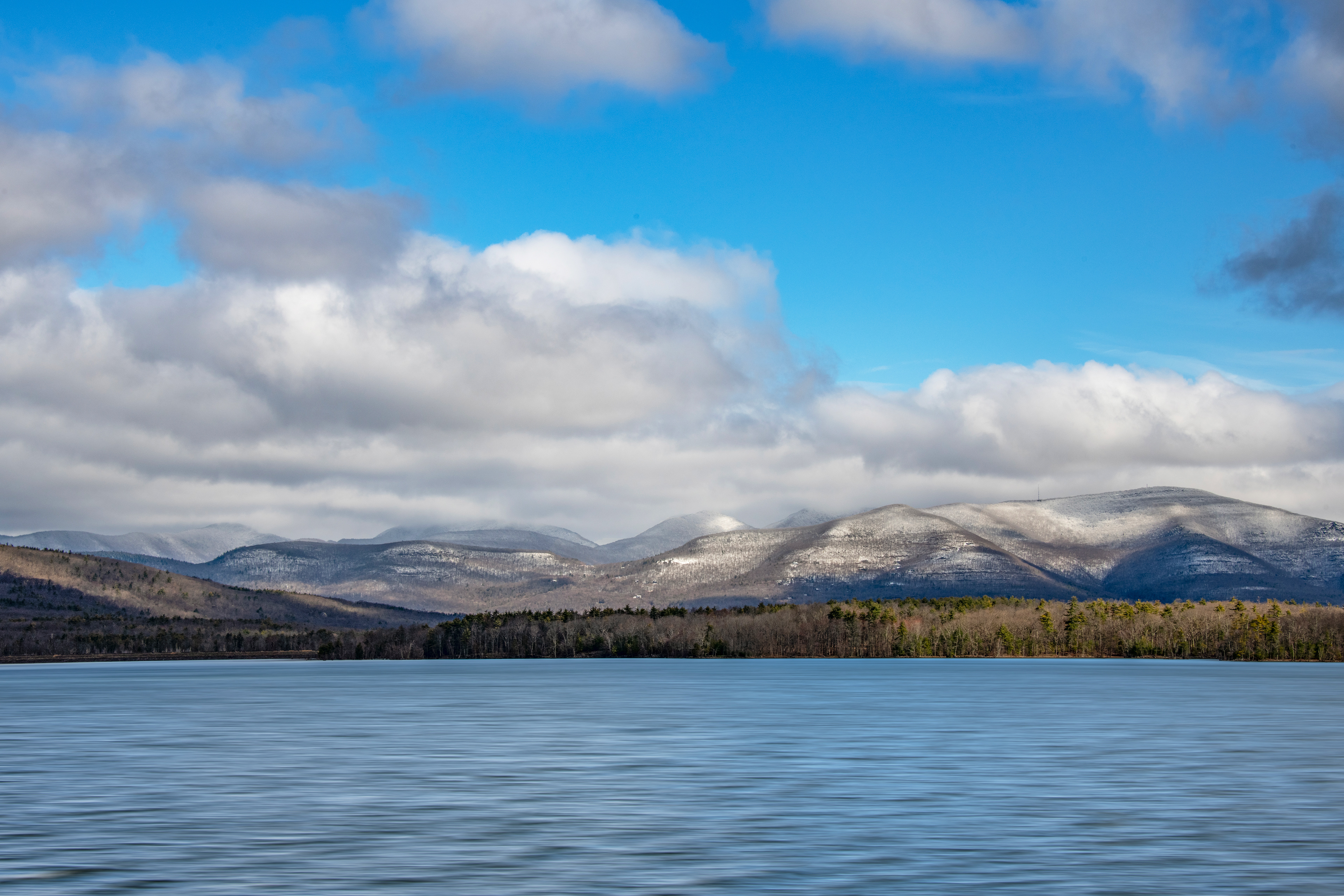 Catskill Mountains and the Ashokan Reservoir Near Woodstock, New York