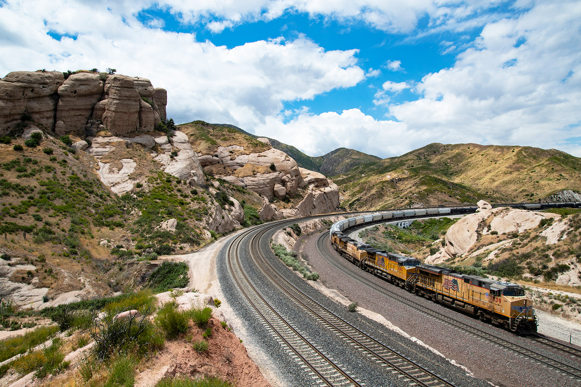 Sullivan's Curve, Cajon Pass, California